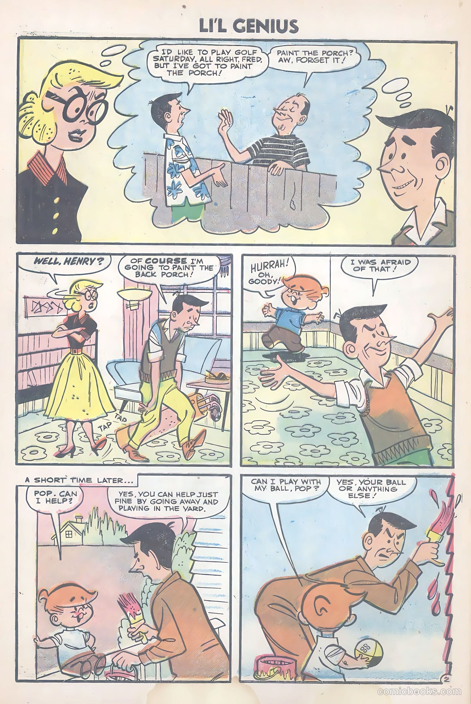 Li'l Genius #8 — page 4 of 36