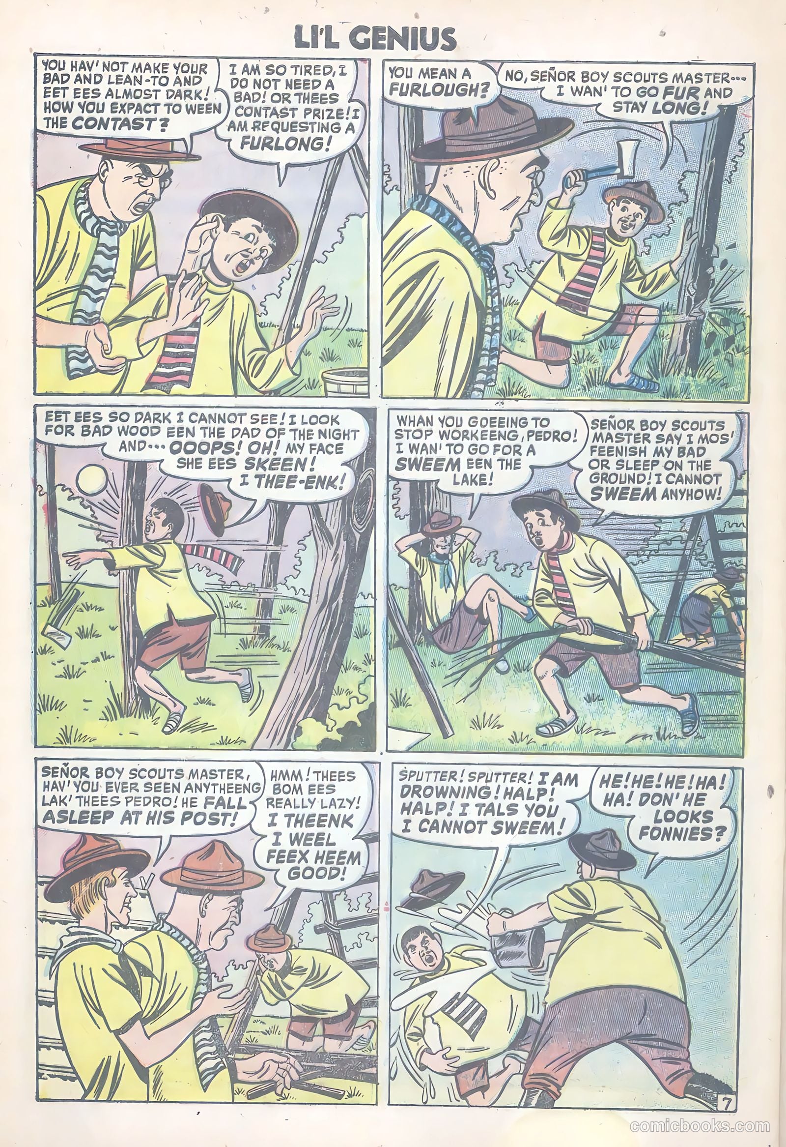 Li'l Genius #8 — page 32 of 36