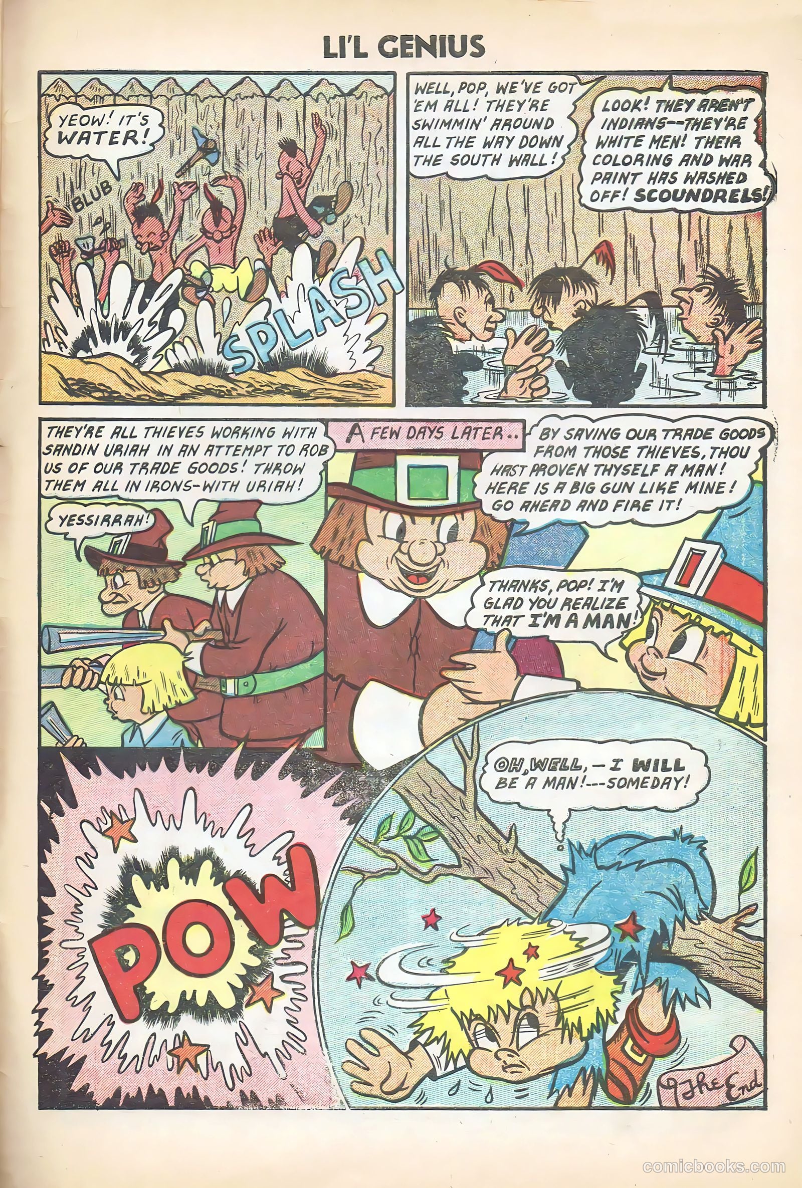 Li'l Genius #9 — page 33 of 36