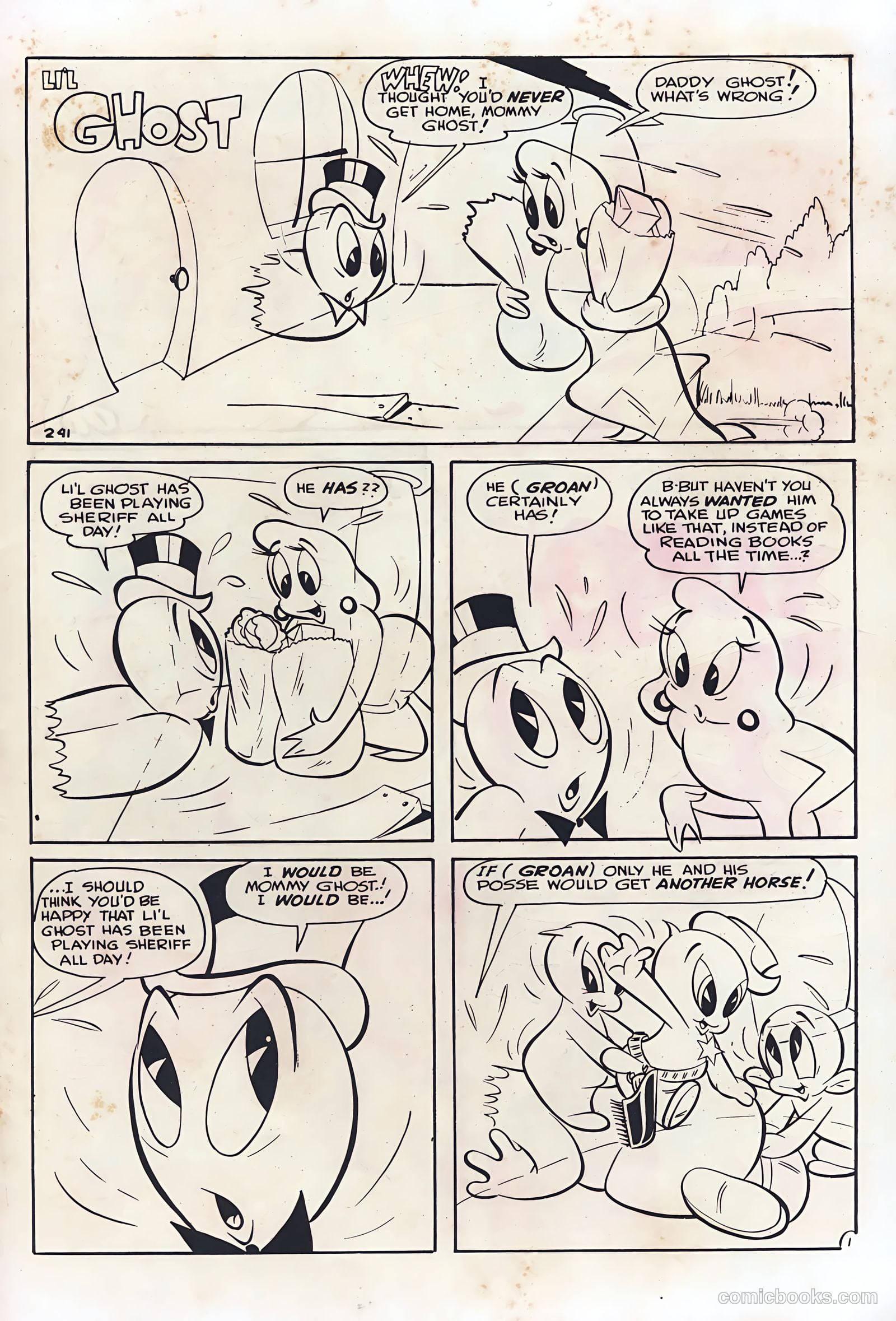 Li'l Ghost #2 — page 35 of 36