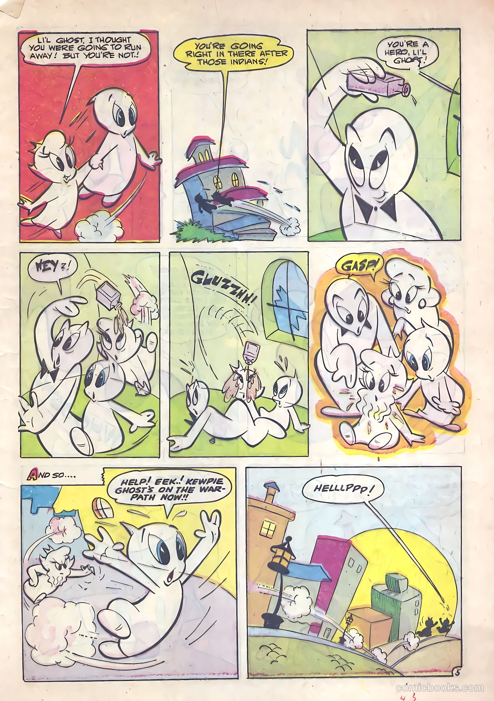 Li'l Ghost #3 — page 7 of 36
