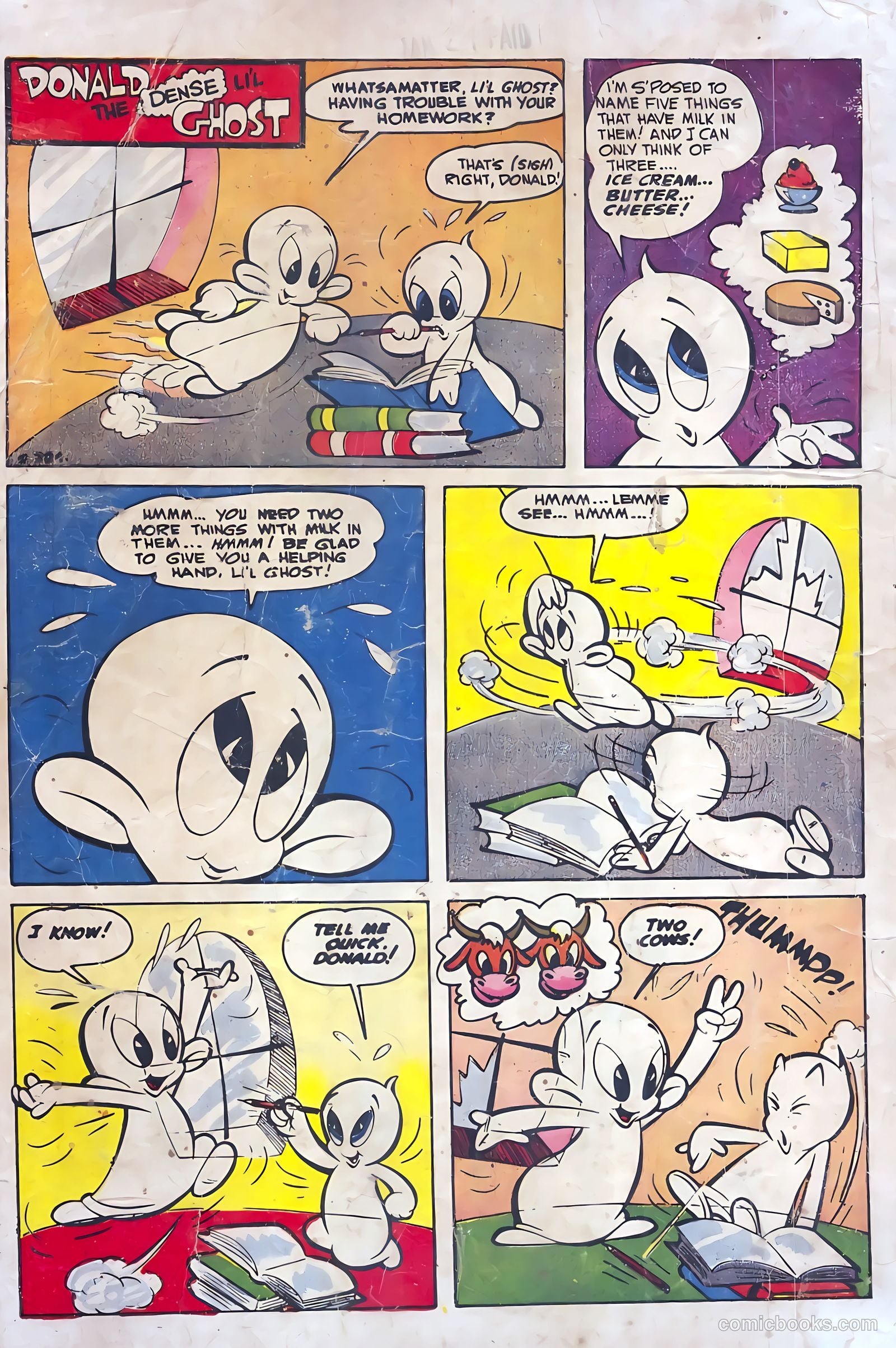 Li'l Ghost #3 — page 36 of 36