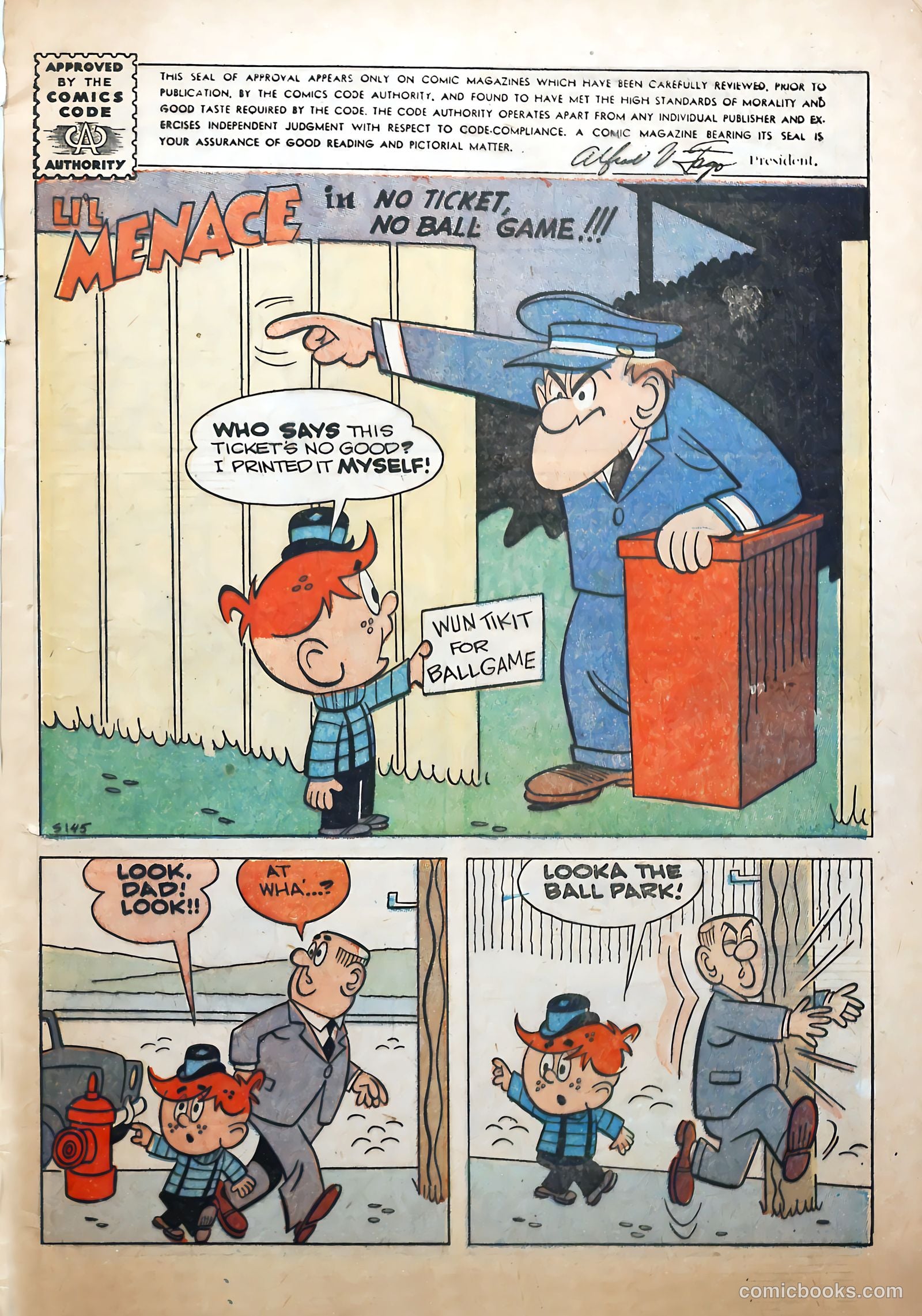Li'l Menace #1 — page 3 of 36