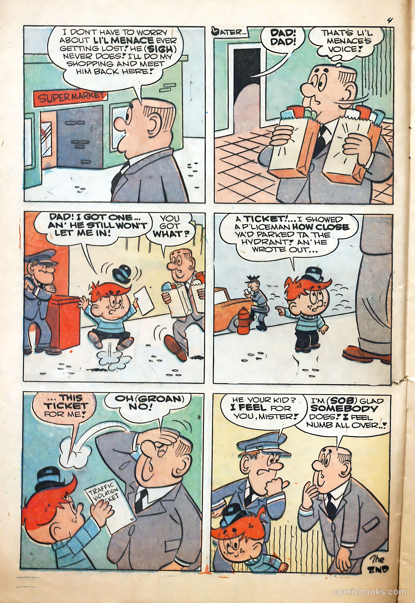 Li'l Menace #1 — page 6 of 36