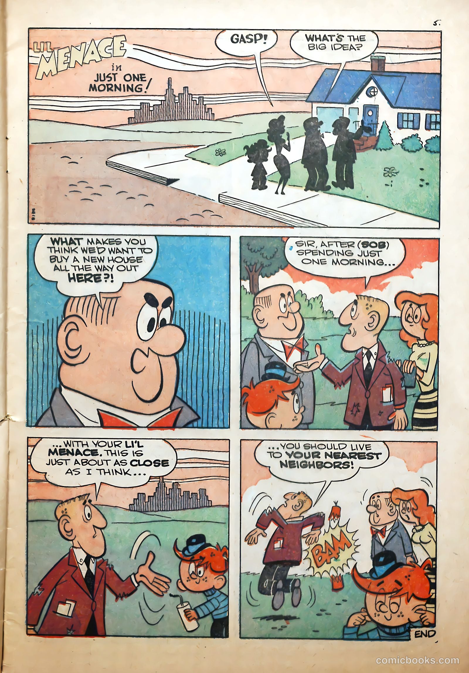 Li'l Menace #1 — page 7 of 36