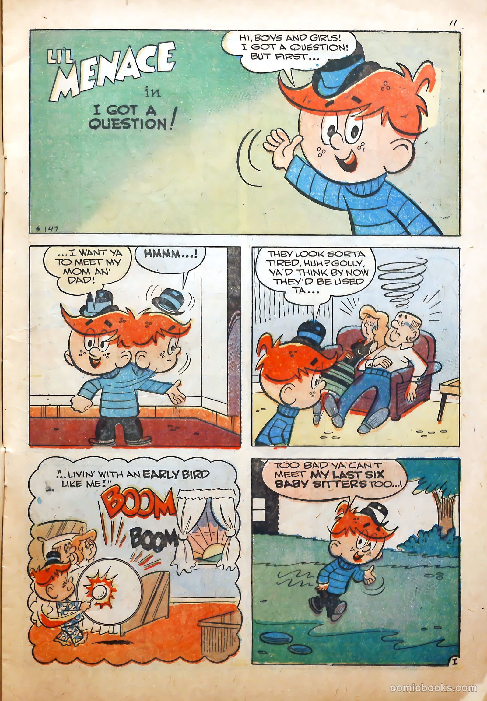 Li'l Menace #1 — page 13 of 36