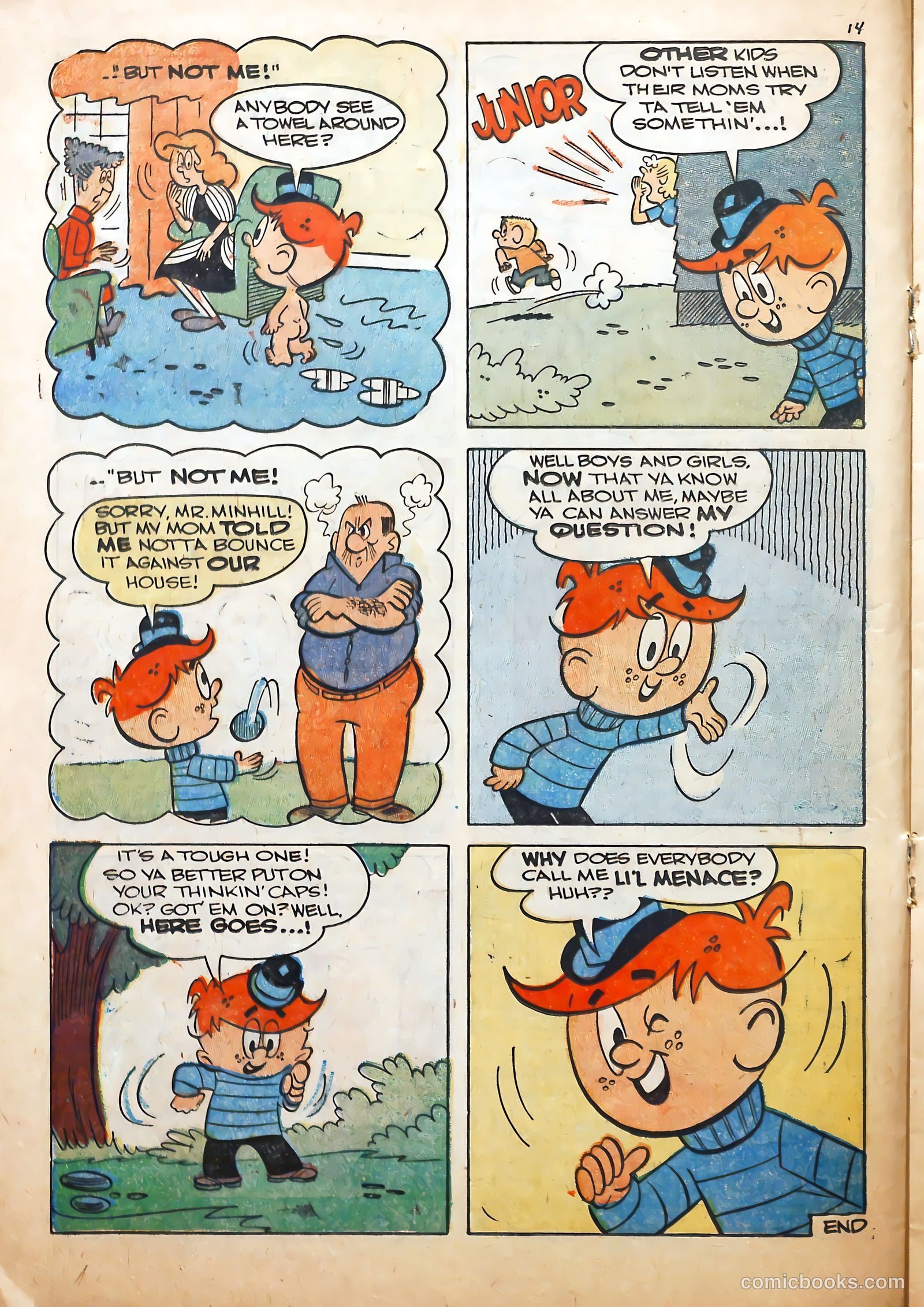 Li'l Menace #1 — page 16 of 36