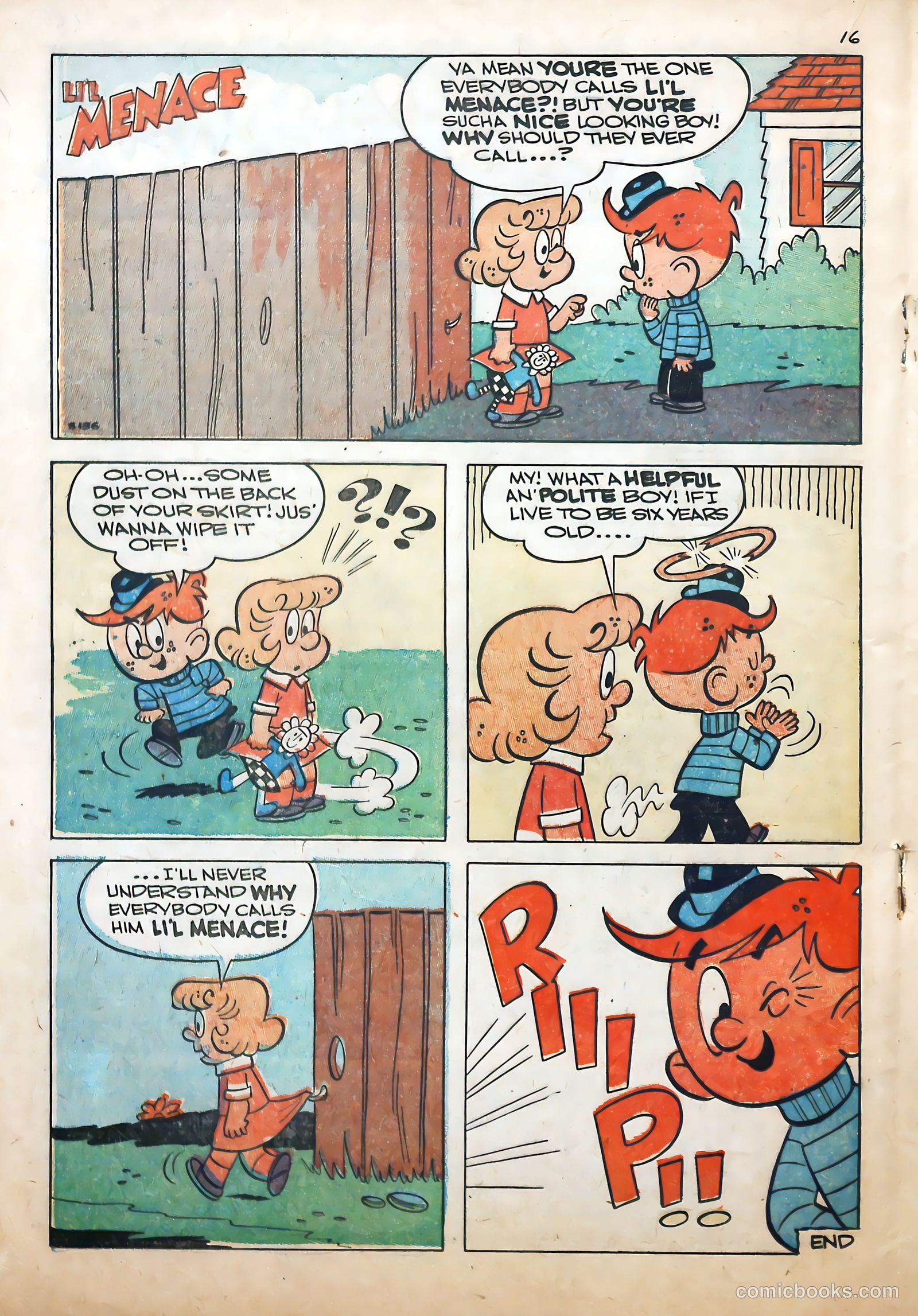 Li'l Menace #1 — page 18 of 36