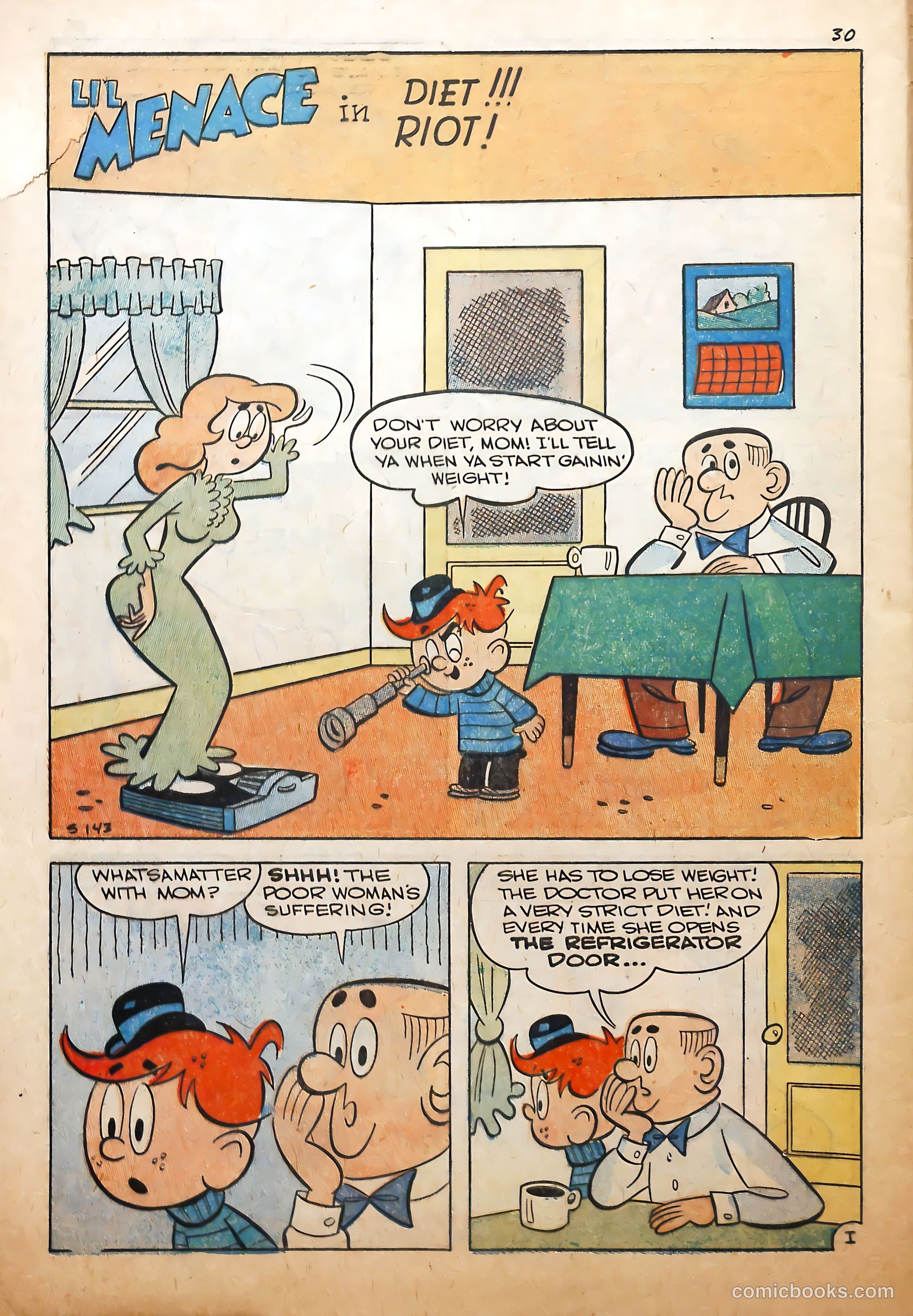 Li'l Menace #1 — page 32 of 36