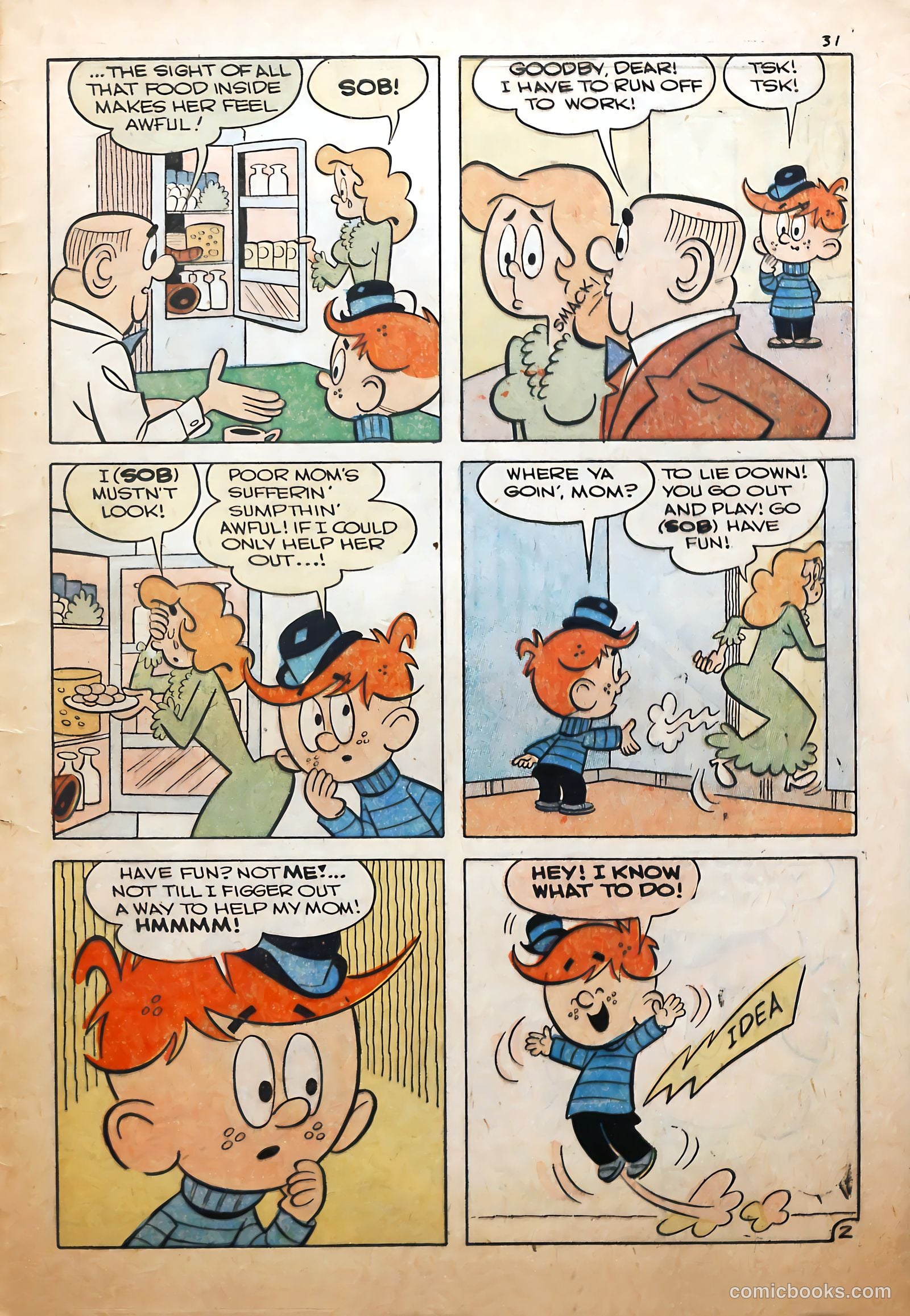 Li'l Menace #1 — page 33 of 36