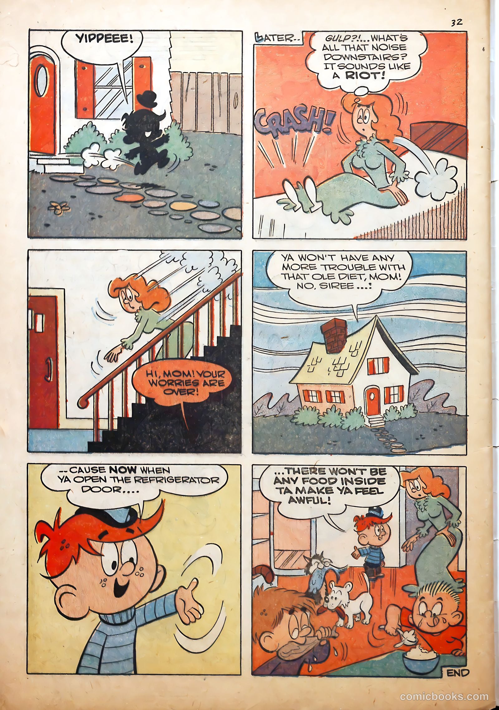 Li'l Menace #1 — page 34 of 36