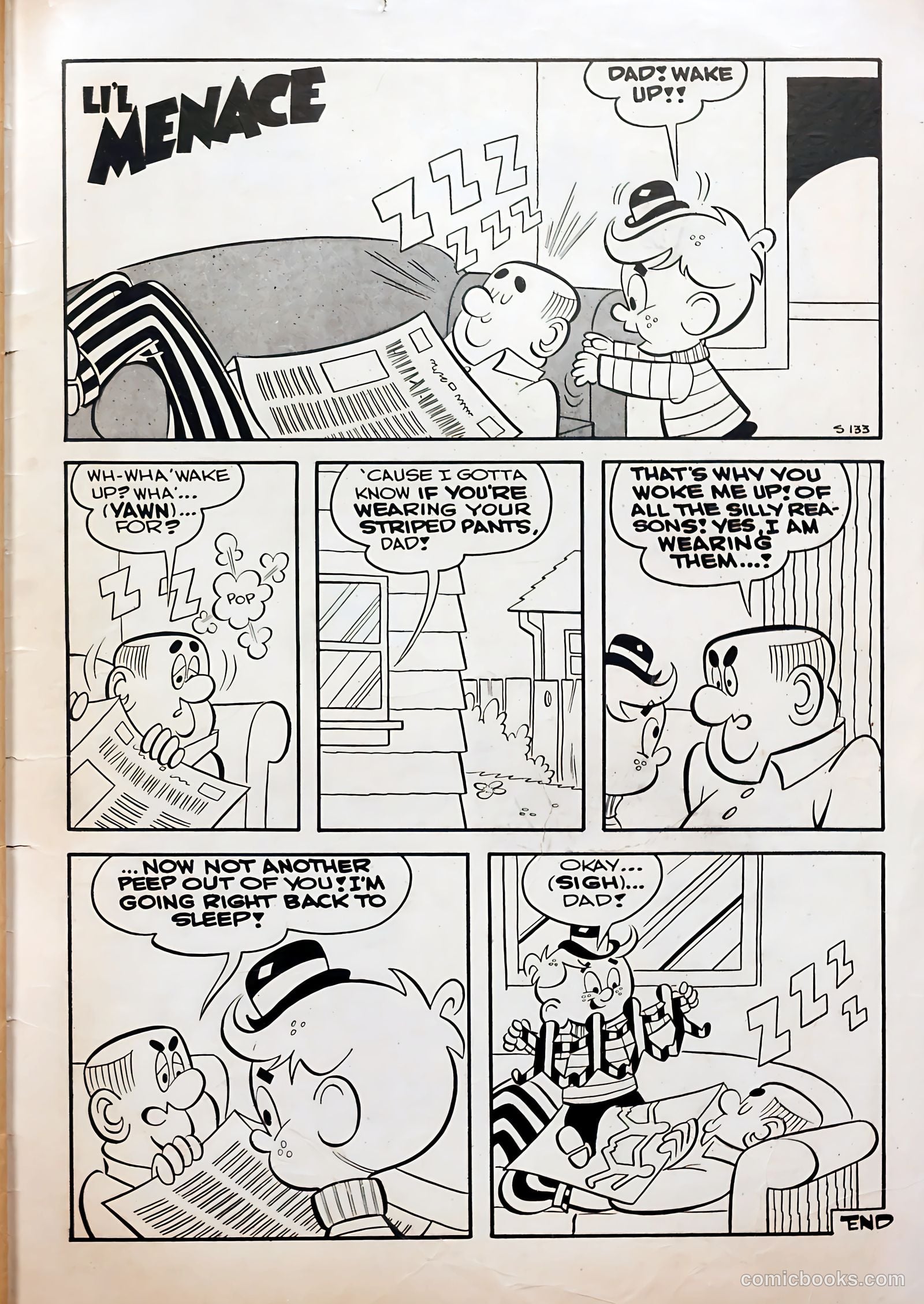 Li'l Menace #1 — page 35 of 36