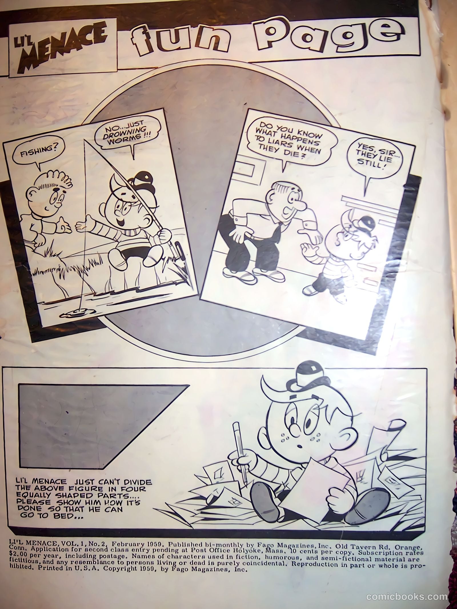 Li'l Menace #2 — page 2 of 36