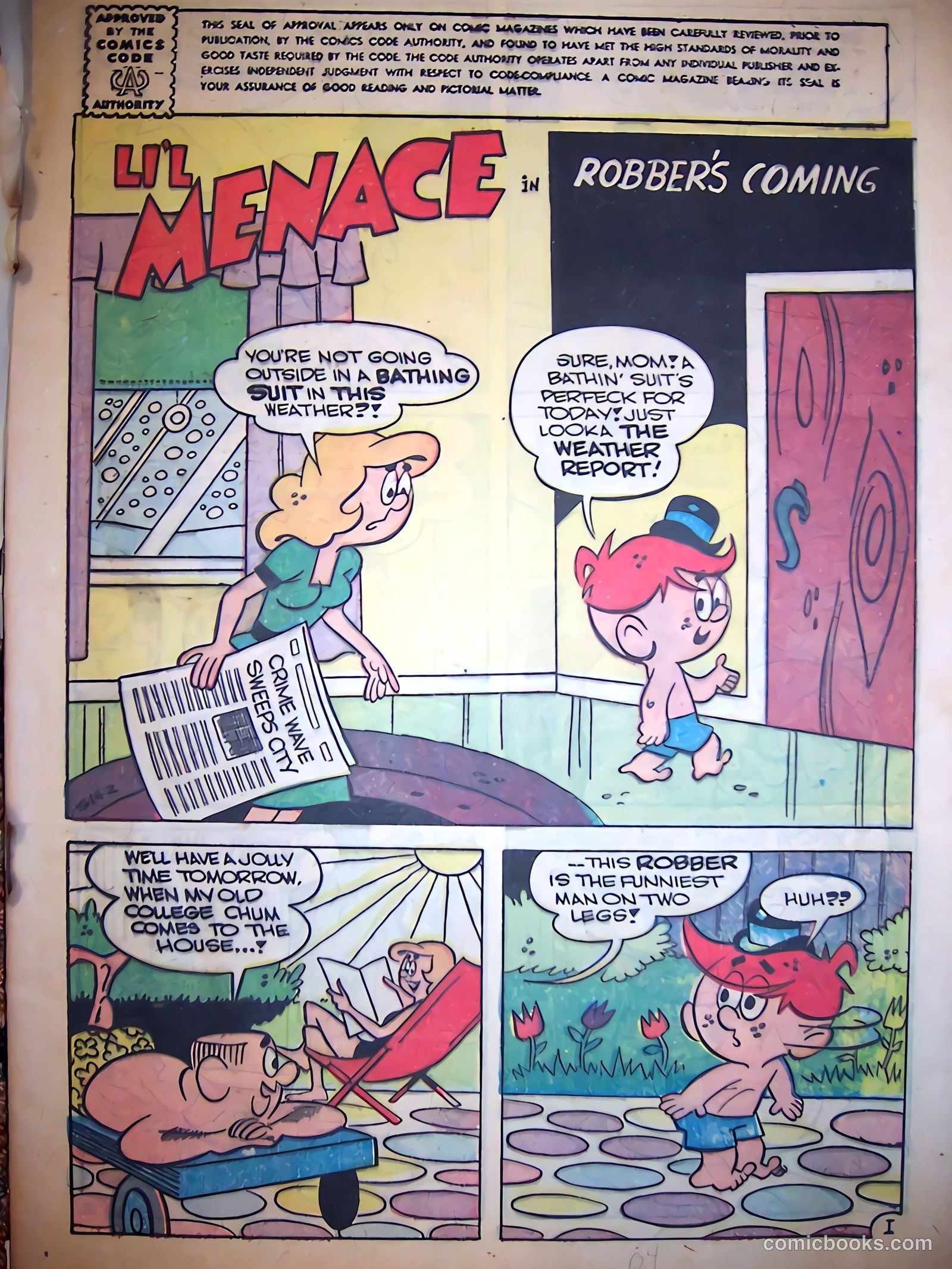 Li'l Menace #2 — page 3 of 36