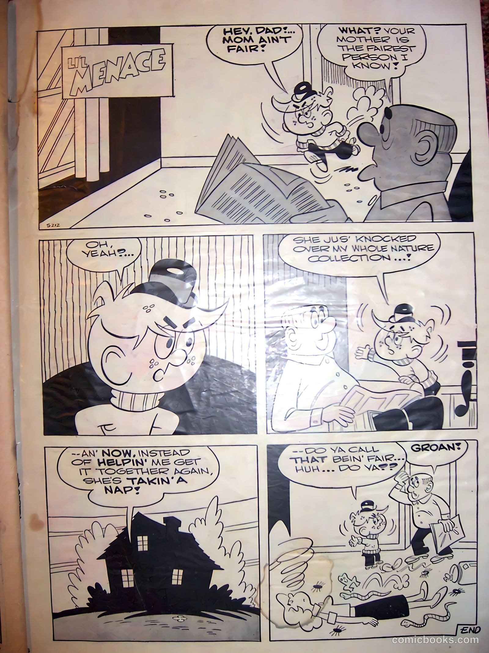 Li'l Menace #2 — page 35 of 36