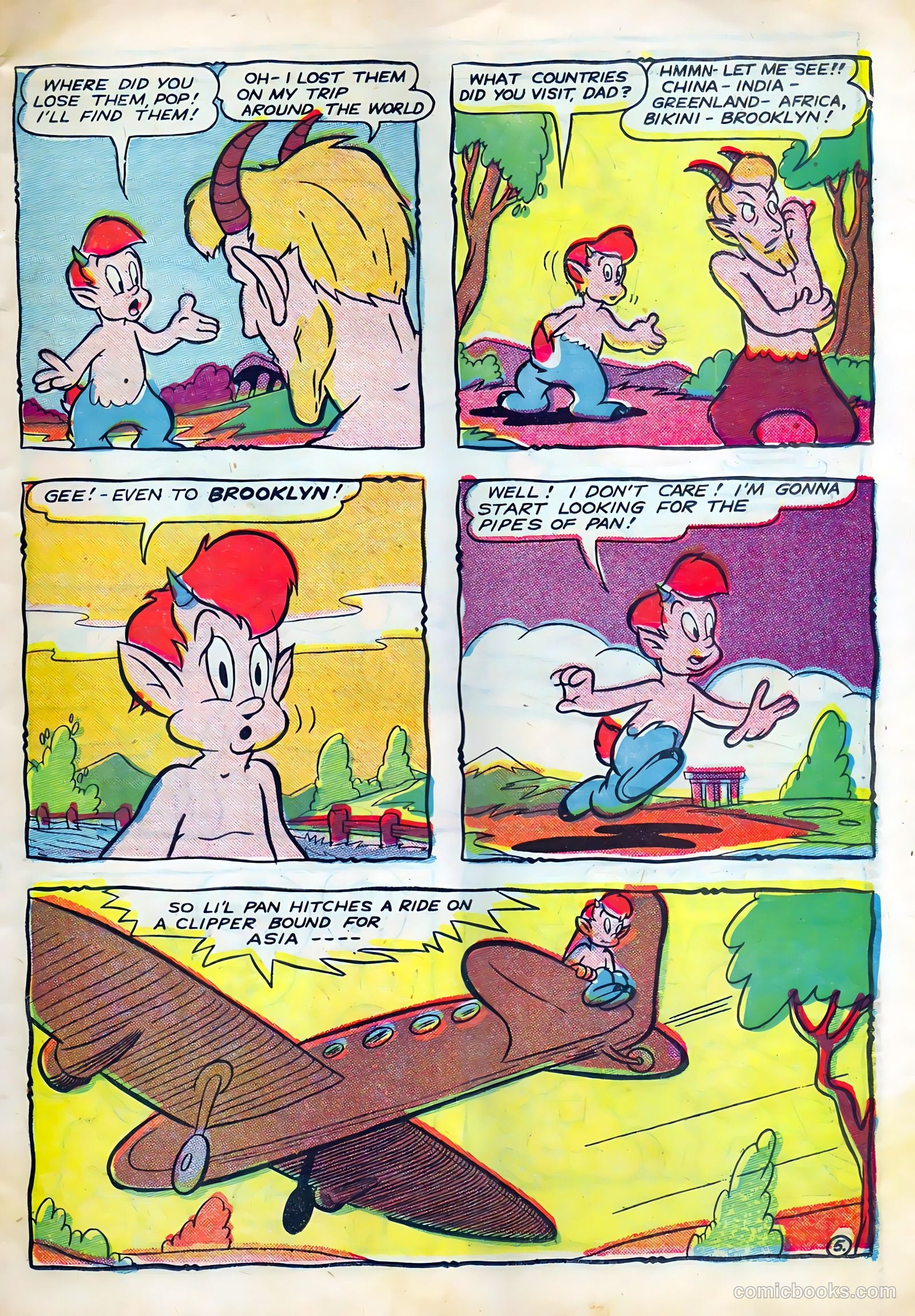 Li'l Pan #6 — page 7 of 36