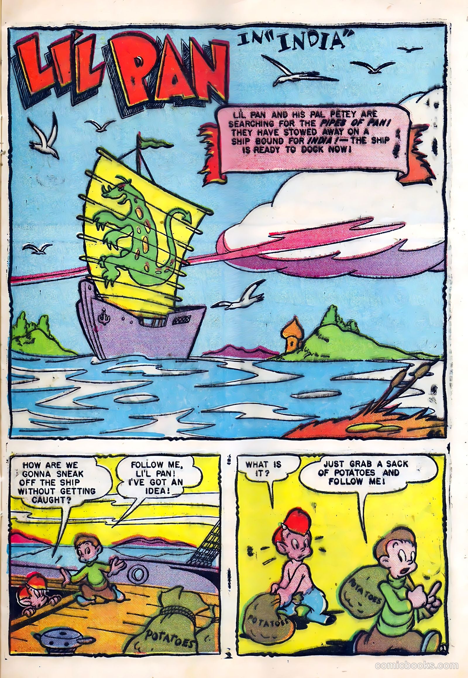 Li'l Pan #6 — page 13 of 36