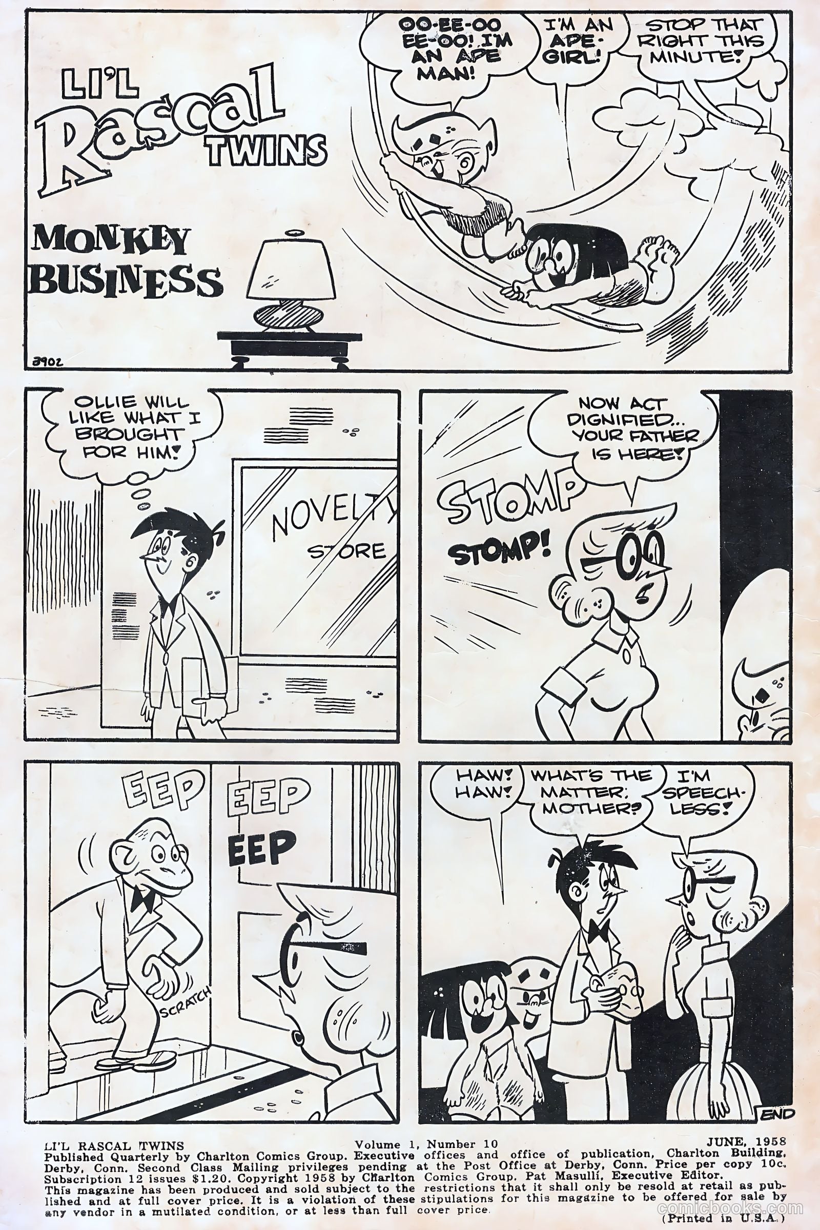 Li'l Rascal Twins #10 — page 2 of 37