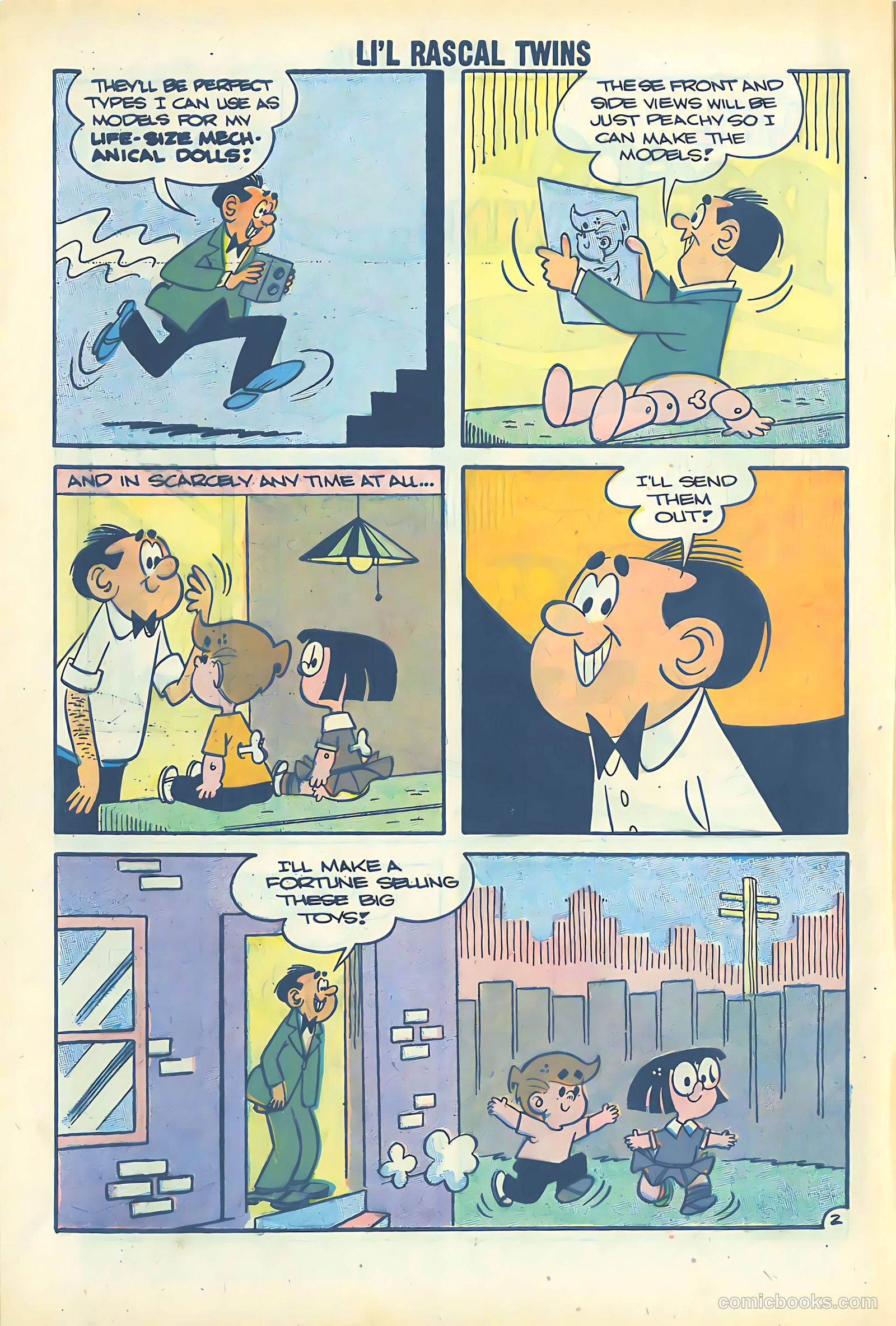 Li'l Rascal Twins #11 — page 4 of 36