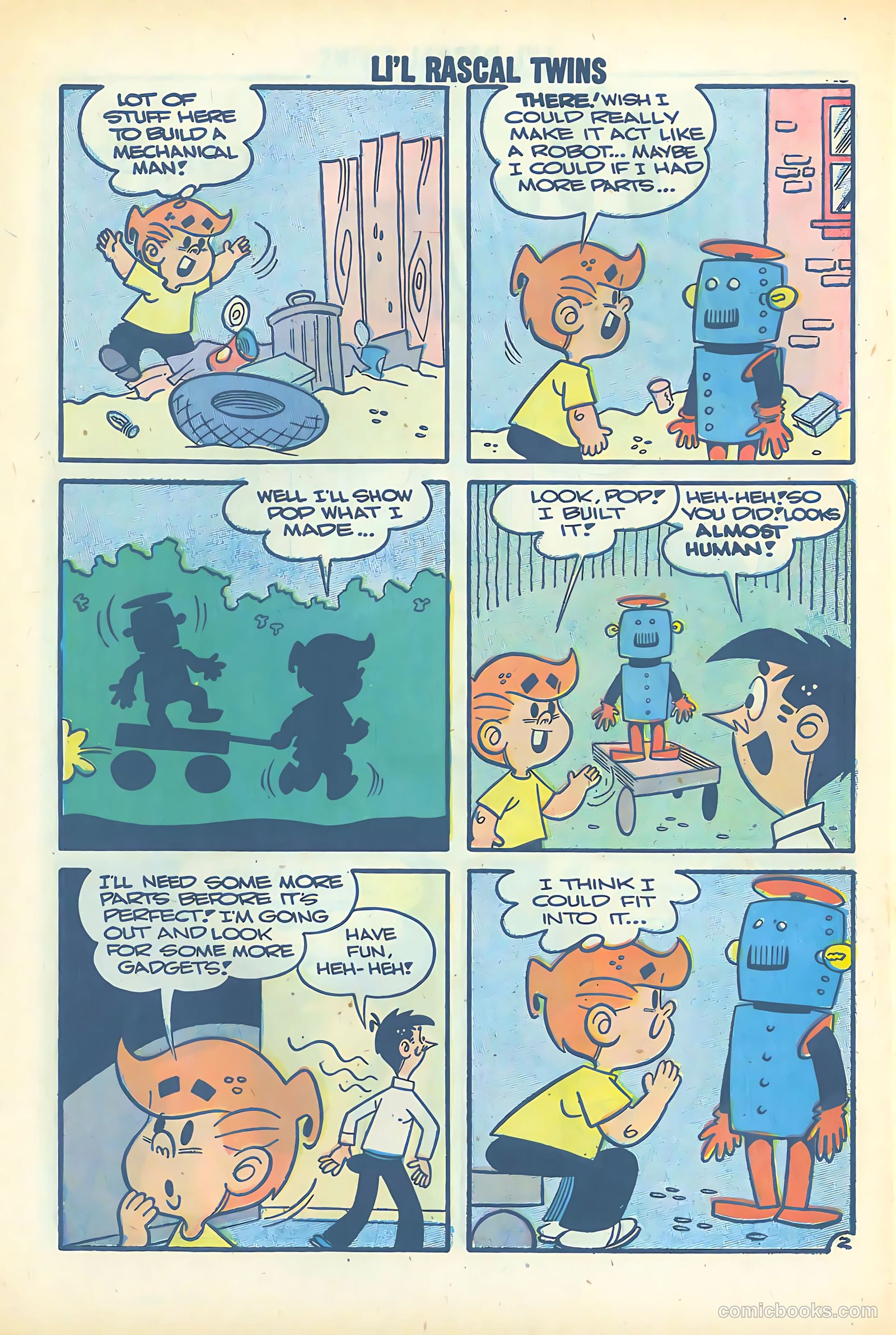 Li'l Rascal Twins #11 — page 30 of 36
