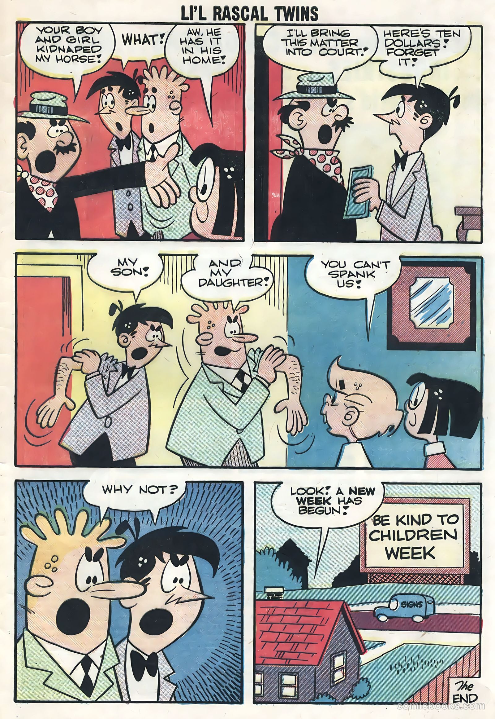 Li'l Rascal Twins #15 — page 33 of 36