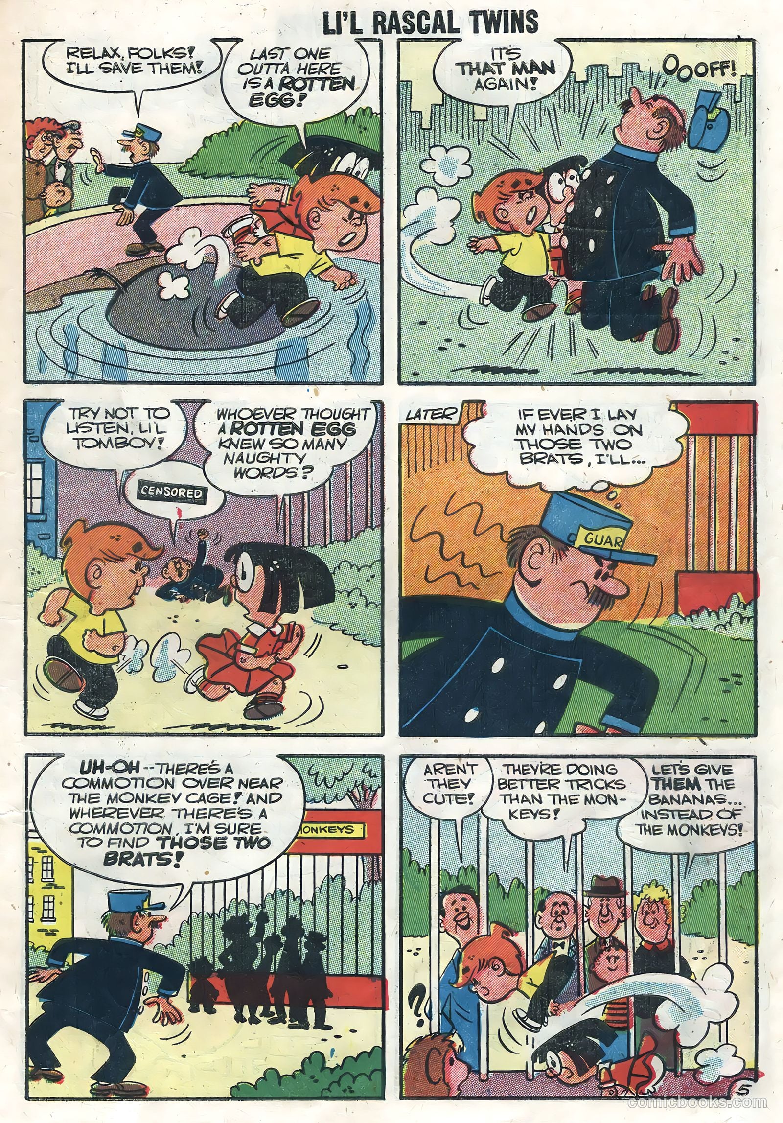 Li'l Rascal Twins #6 — page 7 of 36