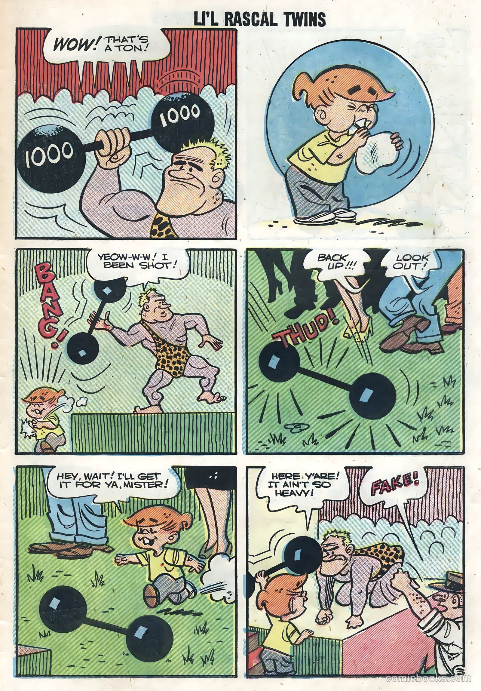 Li'l Rascal Twins #6 — page 31 of 36