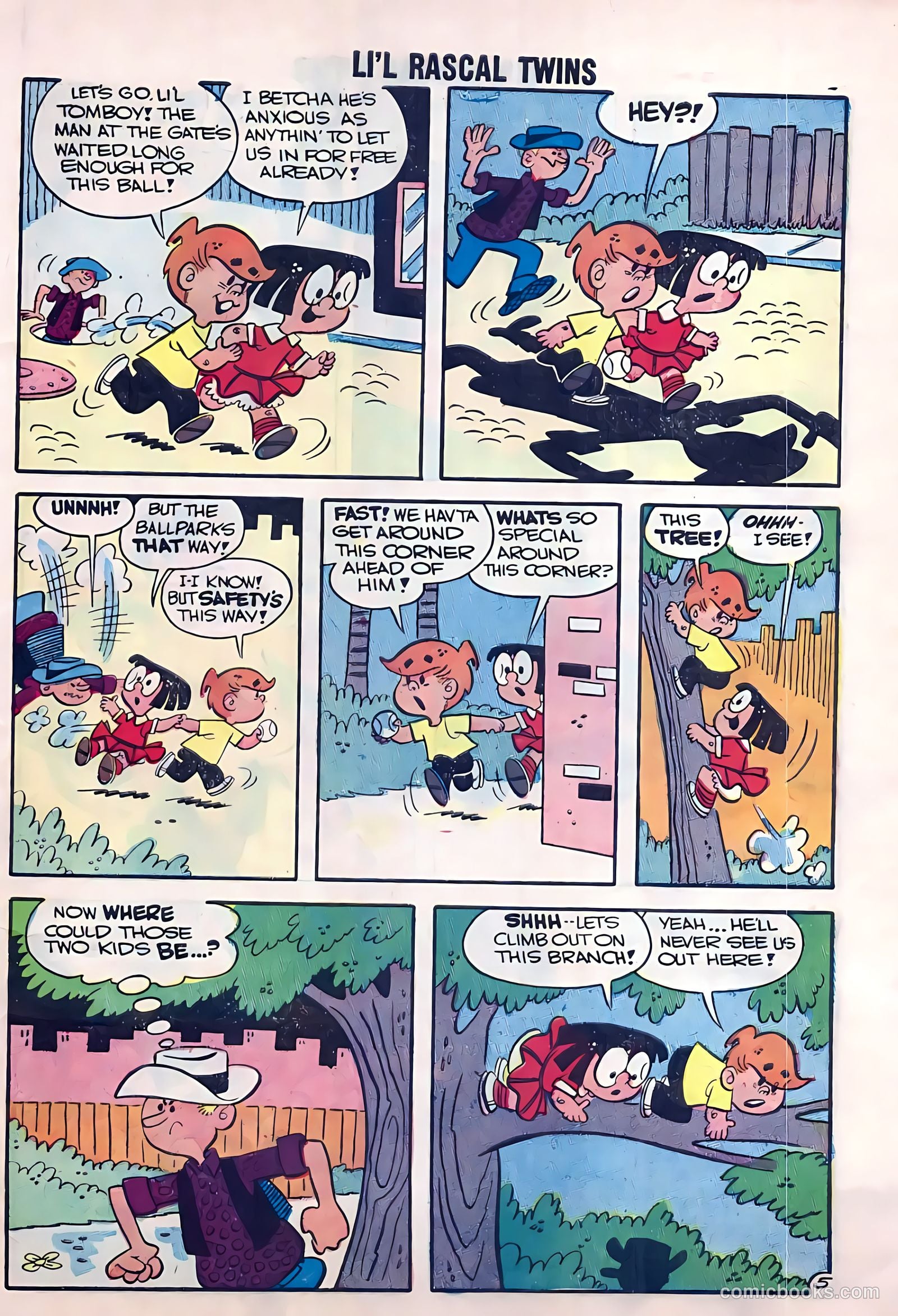 Li'l Rascal Twins #7 — page 7 of 36