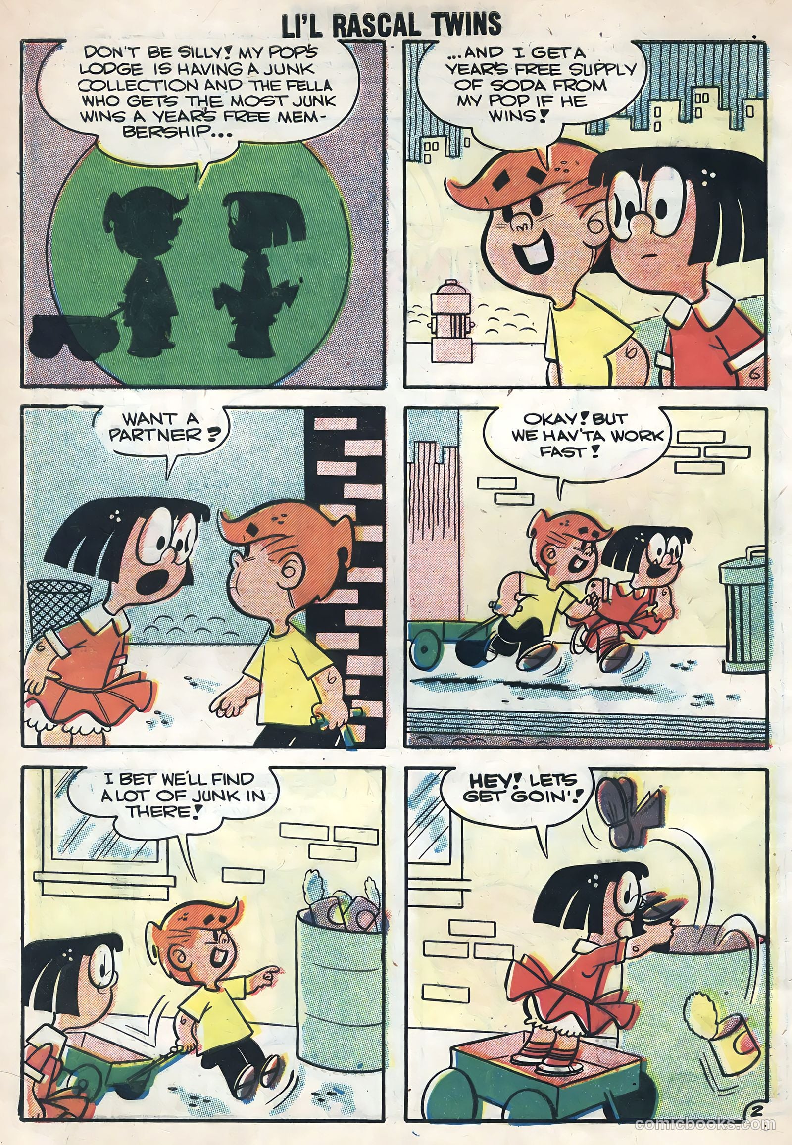 Li'l Rascal Twins #8 — page 4 of 36