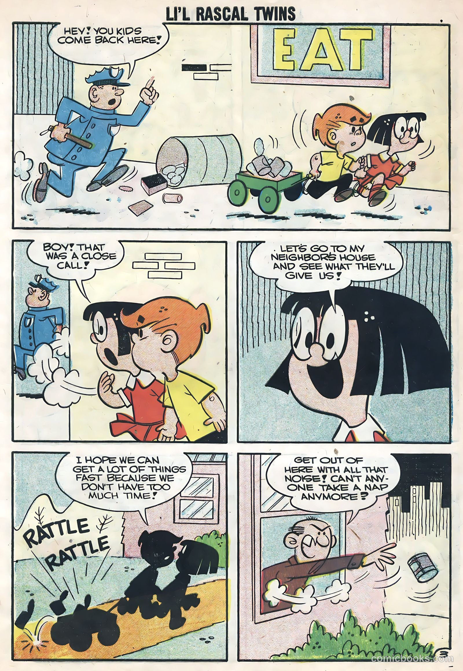 Li'l Rascal Twins #8 — page 5 of 36