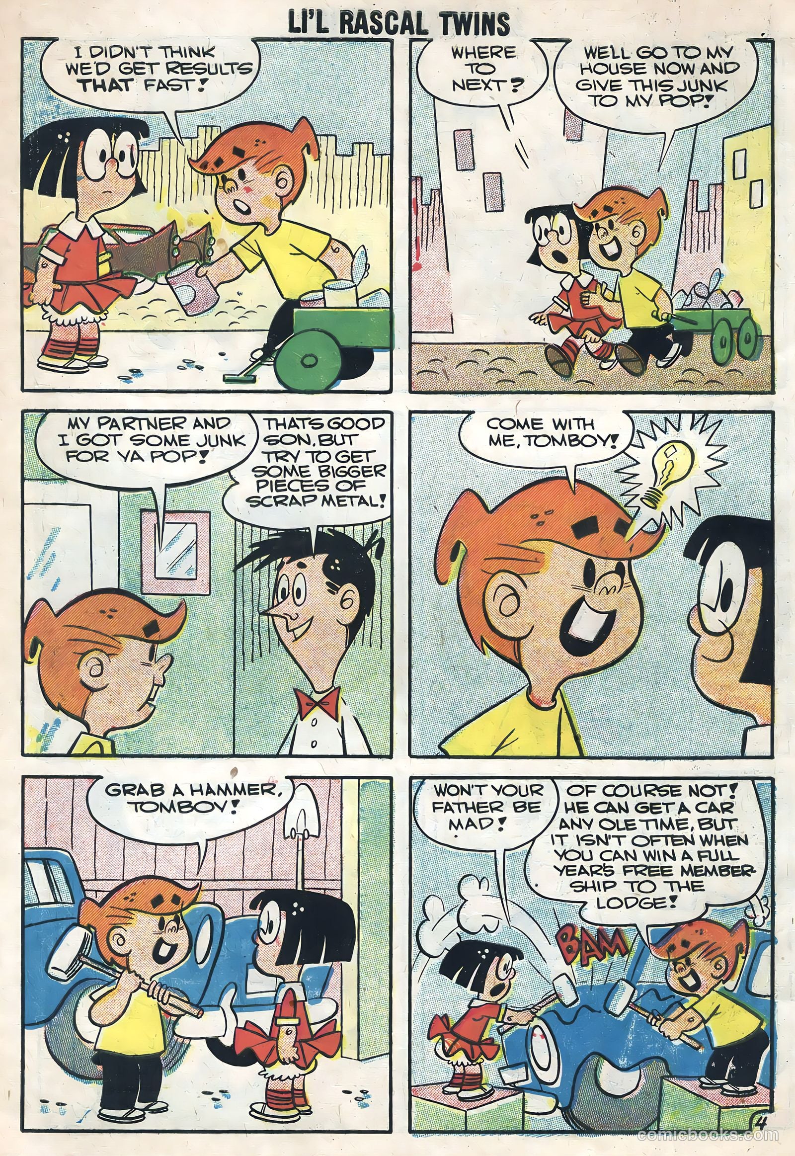 Li'l Rascal Twins #8 — page 6 of 36
