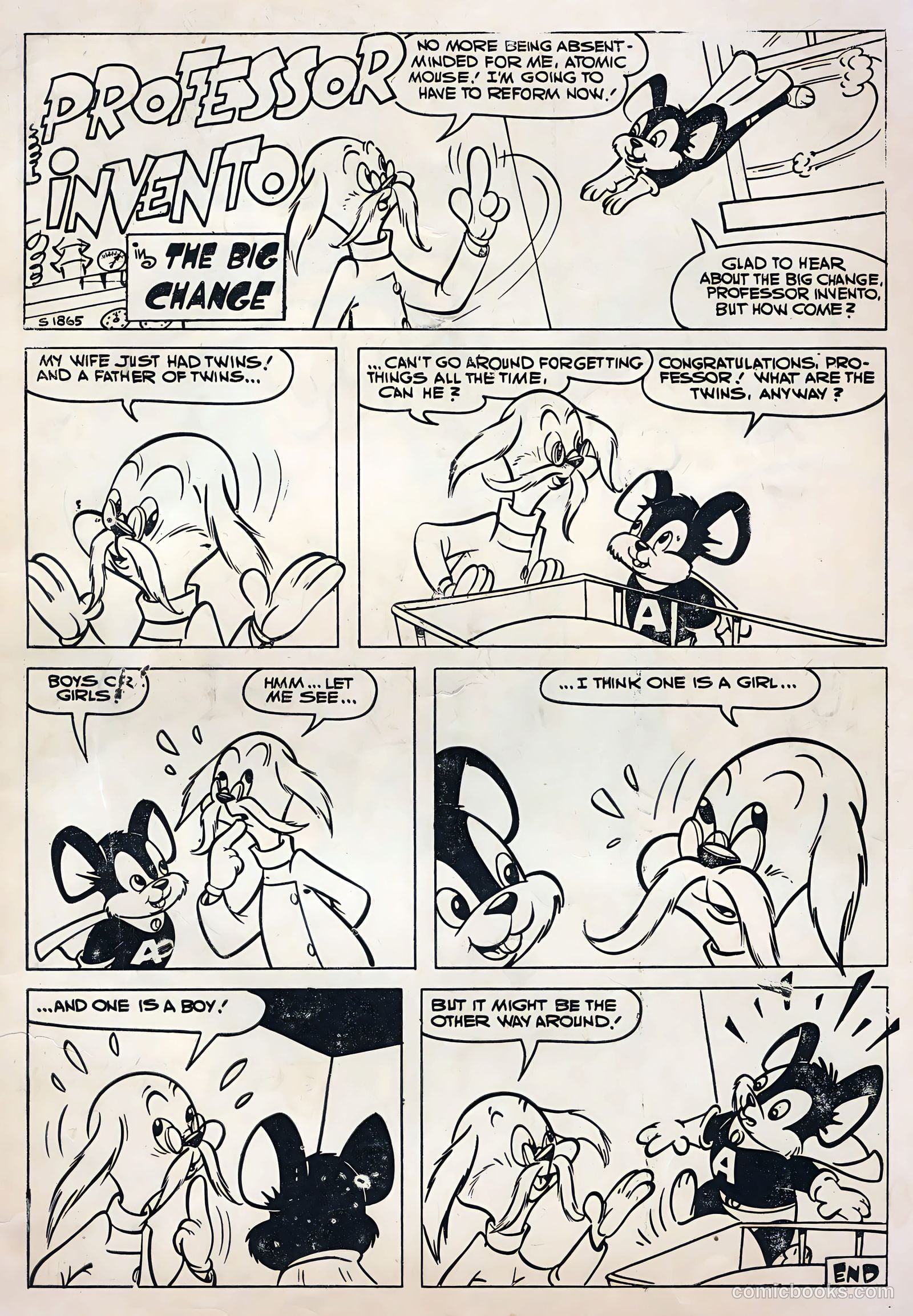 Li'l Rascal Twins #8 — page 35 of 36