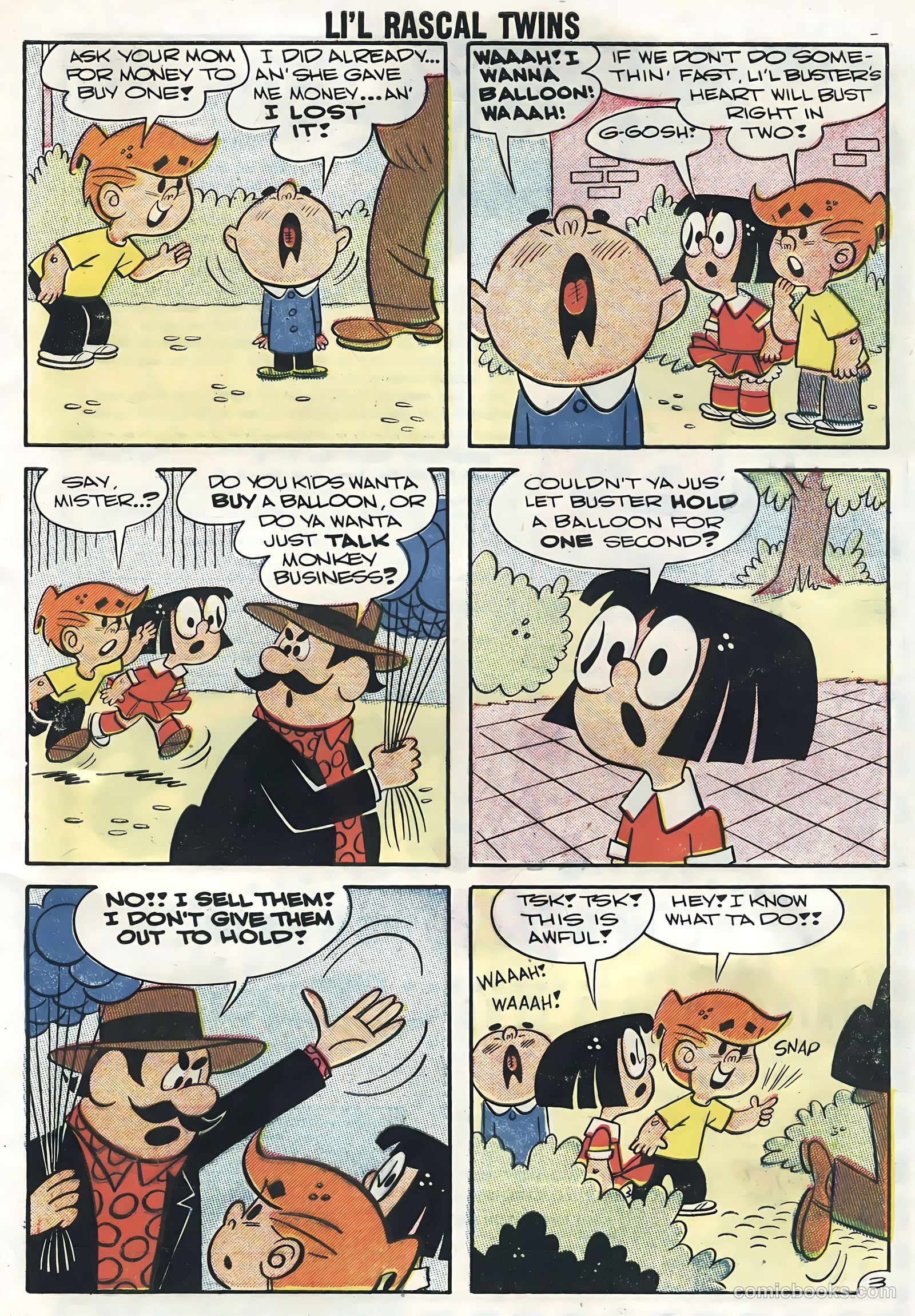 Li'l Rascal Twins #9 — page 5 of 36