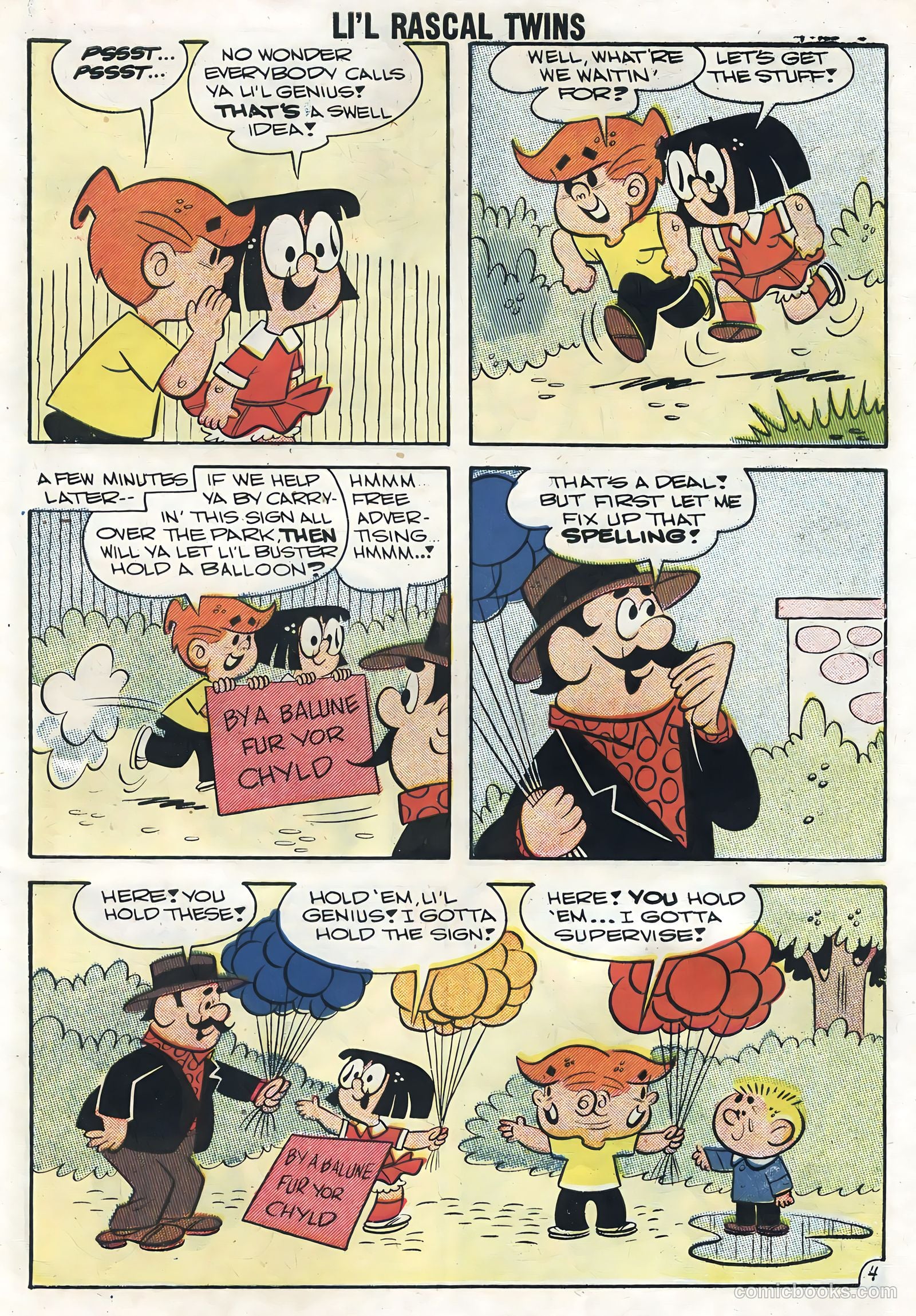 Li'l Rascal Twins #9 — page 7 of 36