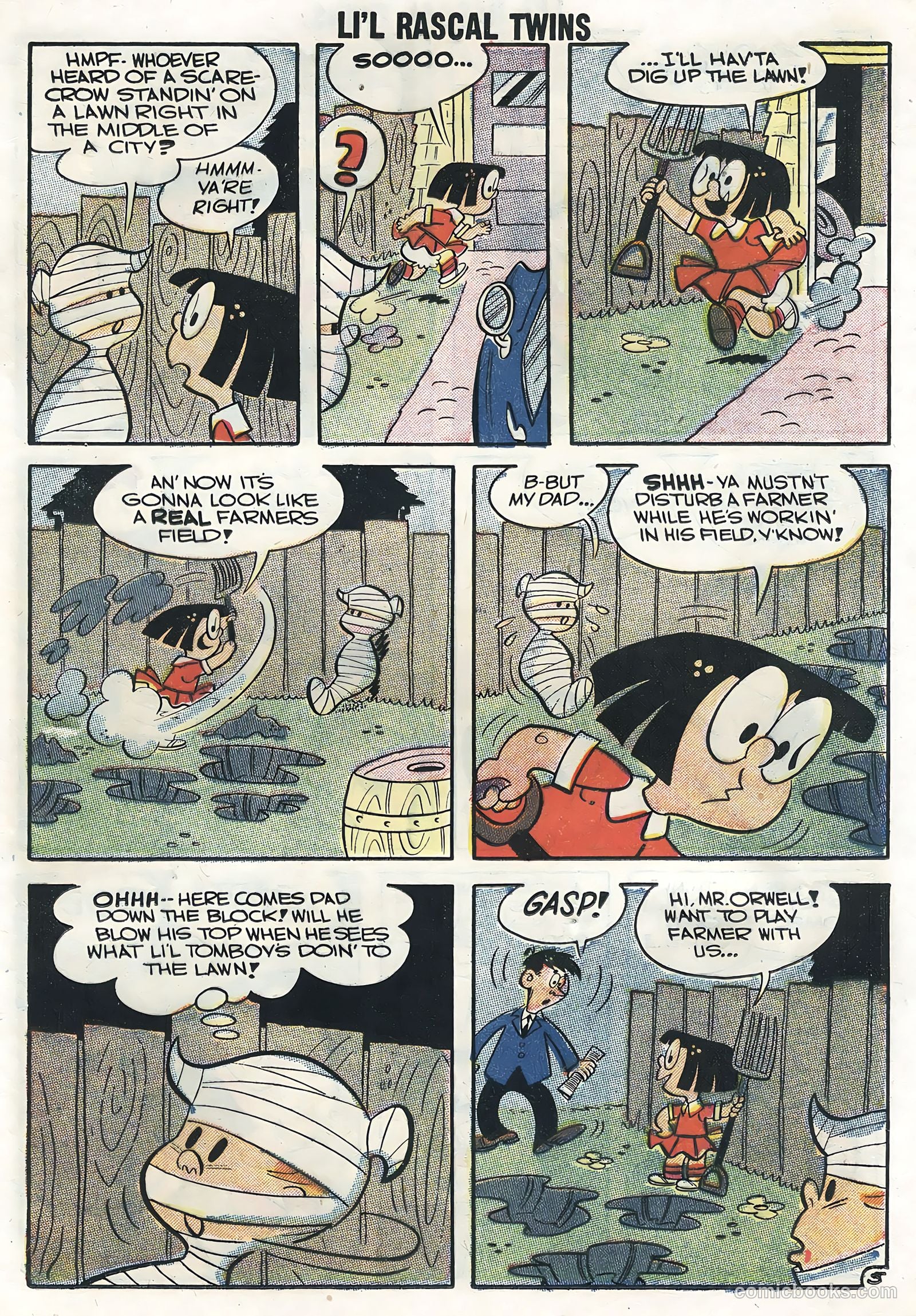 Li'l Rascal Twins #9 — page 17 of 36