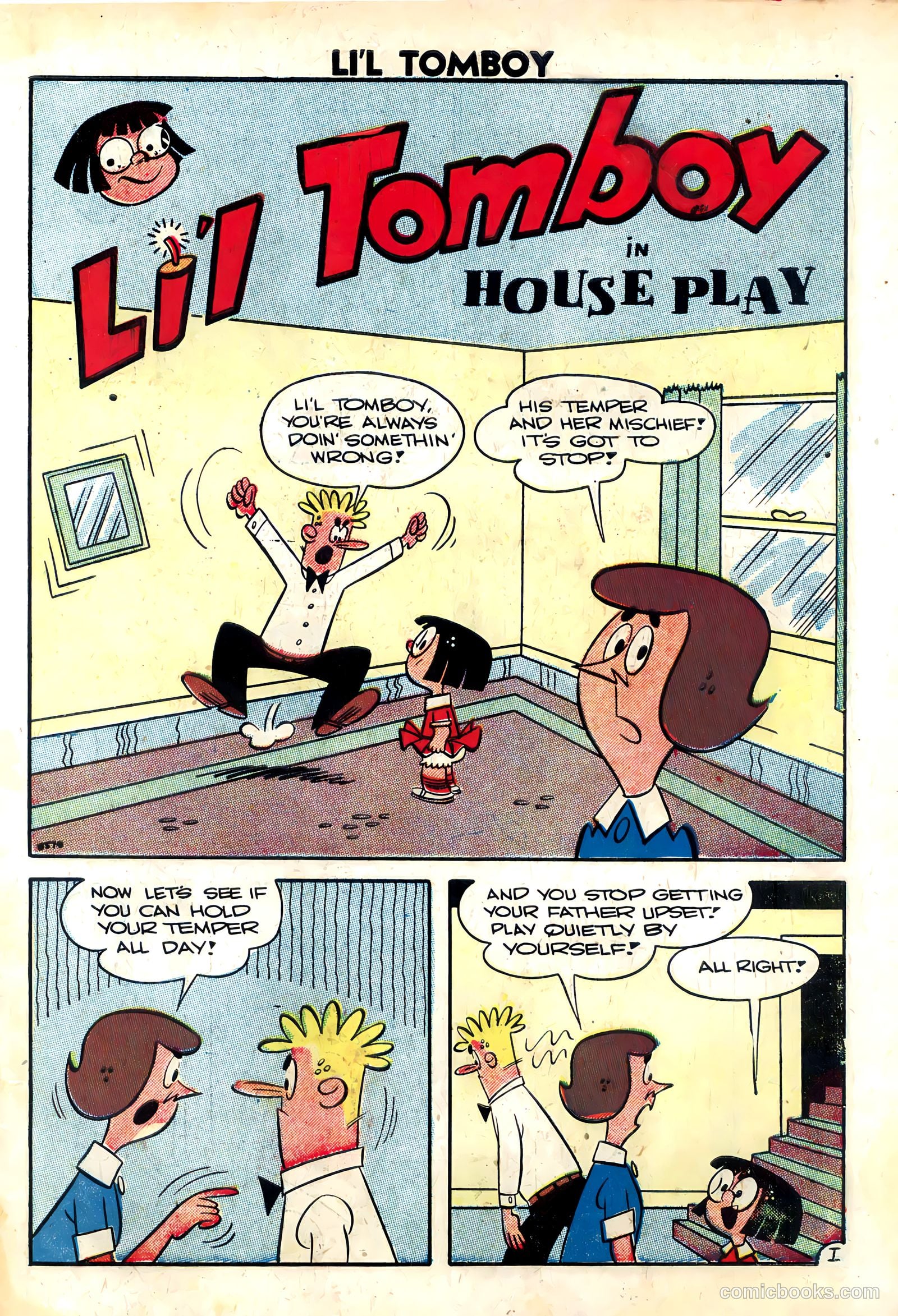 Li'l Tomboy #100 — page 3 of 36