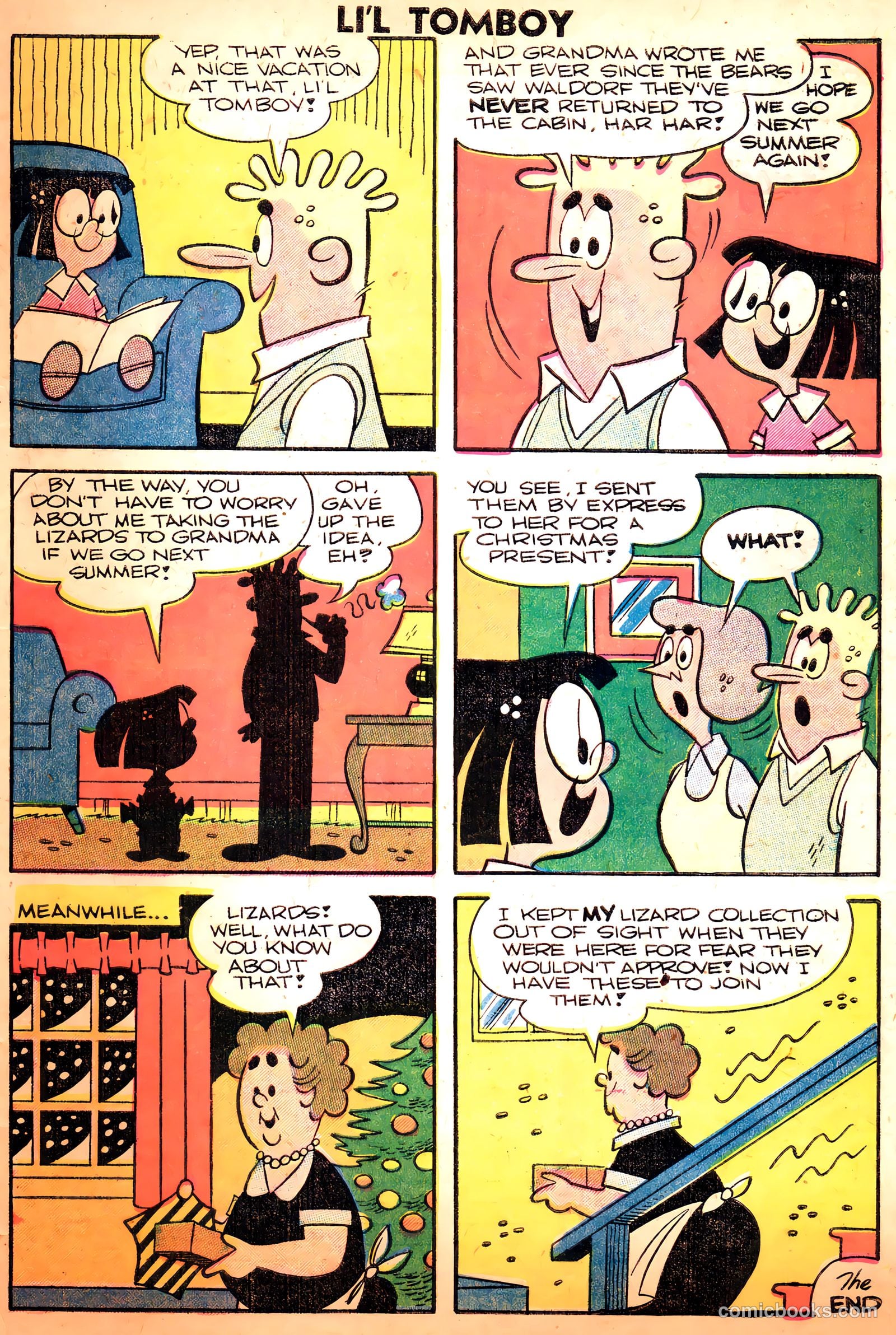 Li'l Tomboy #103 — page 32 of 35