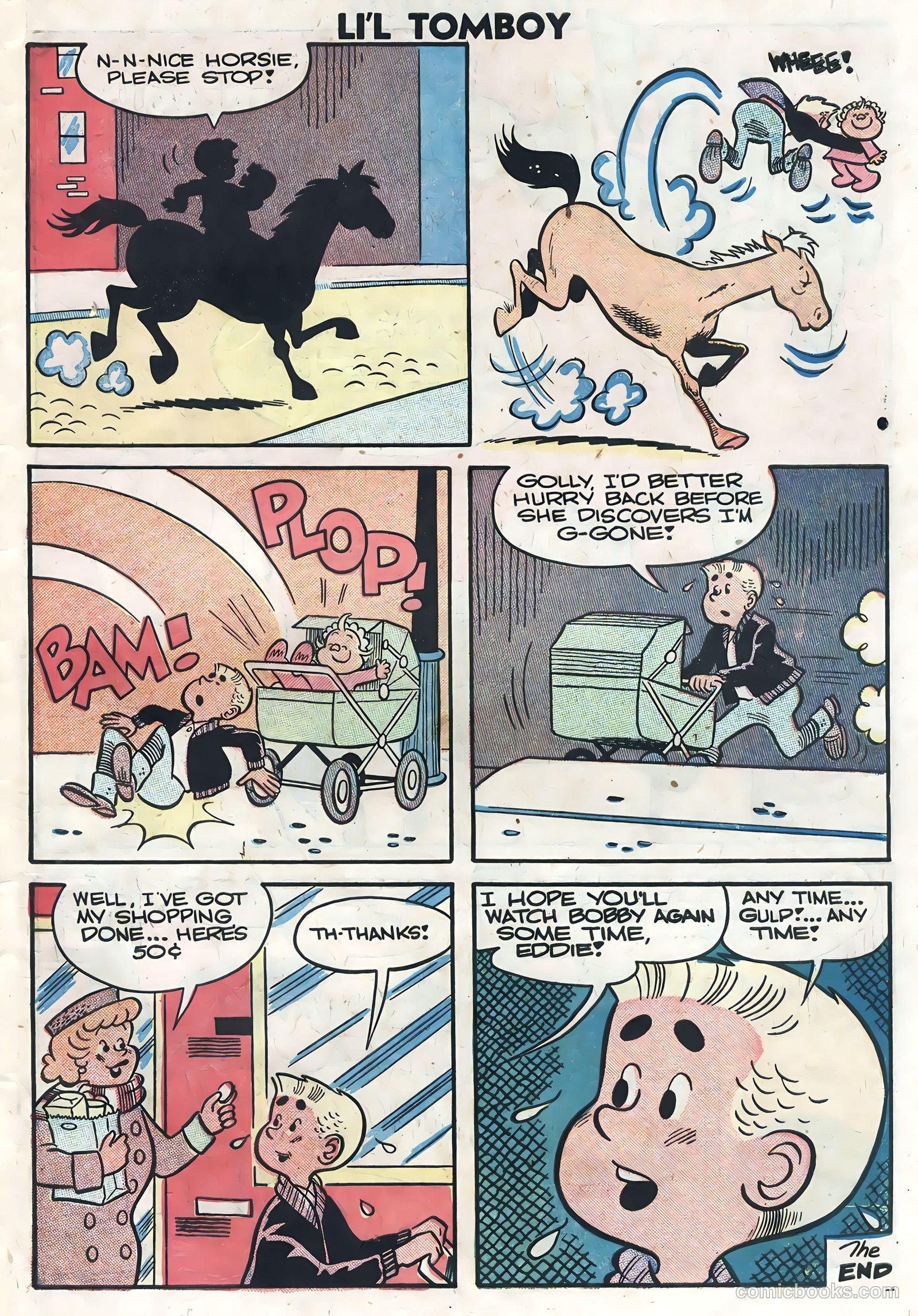 Li'l Tomboy #105 — page 27 of 36