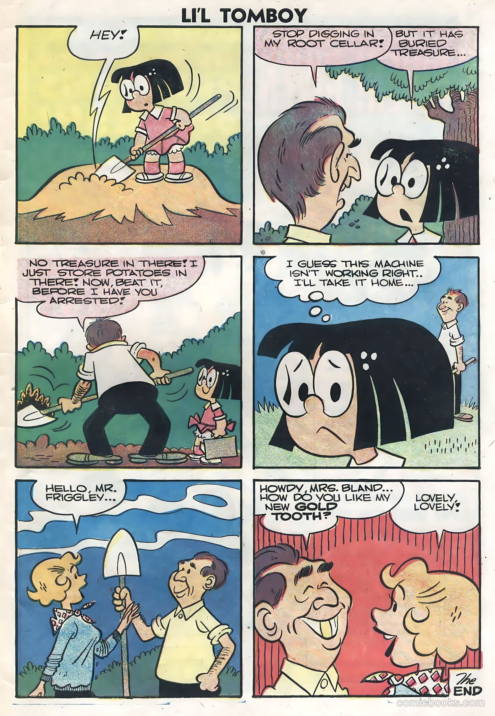 Li'l Tomboy #105 — page 33 of 36