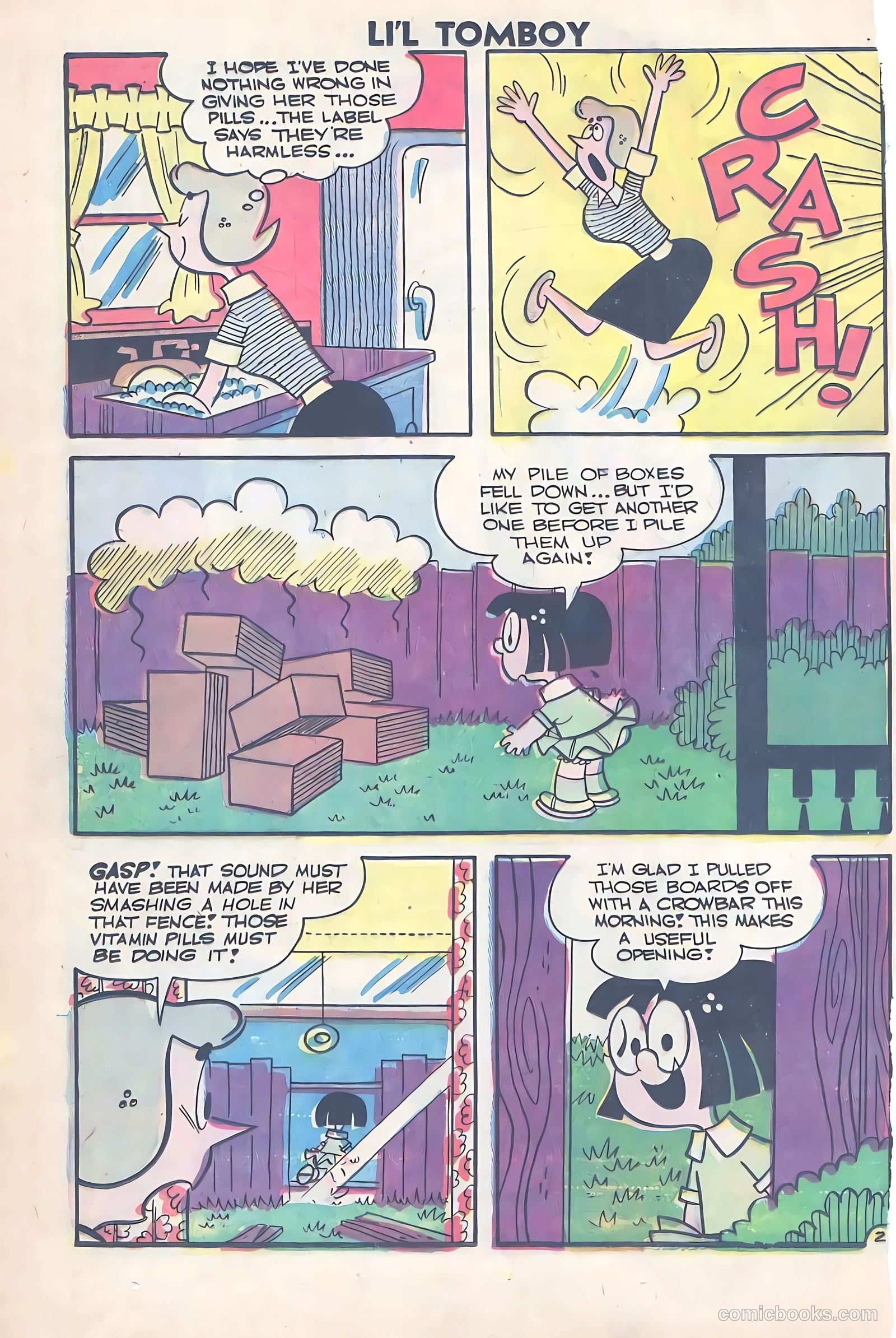 Li'l Tomboy #106 — page 12 of 36