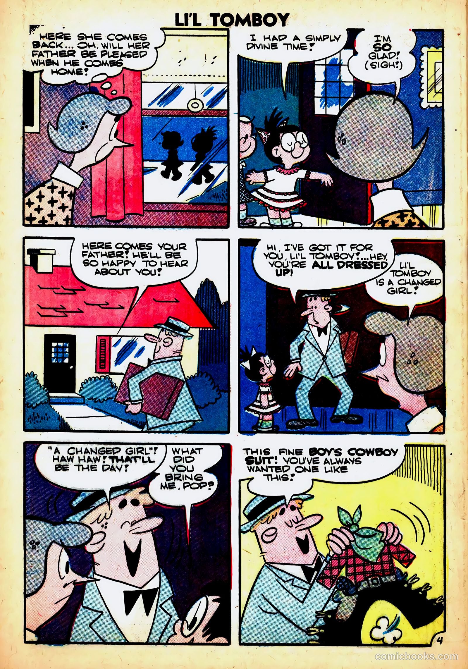 Li'l Tomboy #106 — page 32 of 36