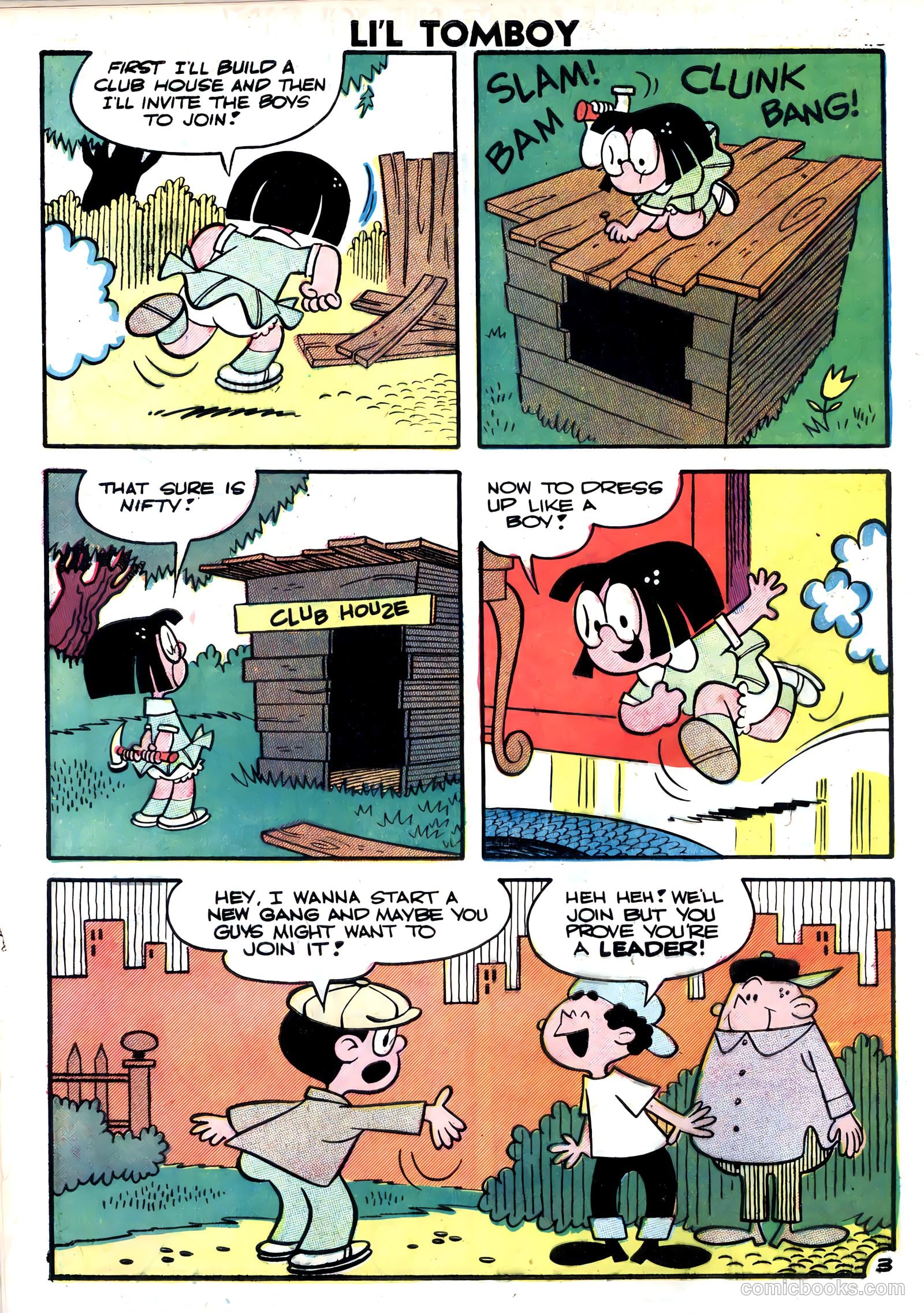 Li'l Tomboy #107 — page 28 of 36