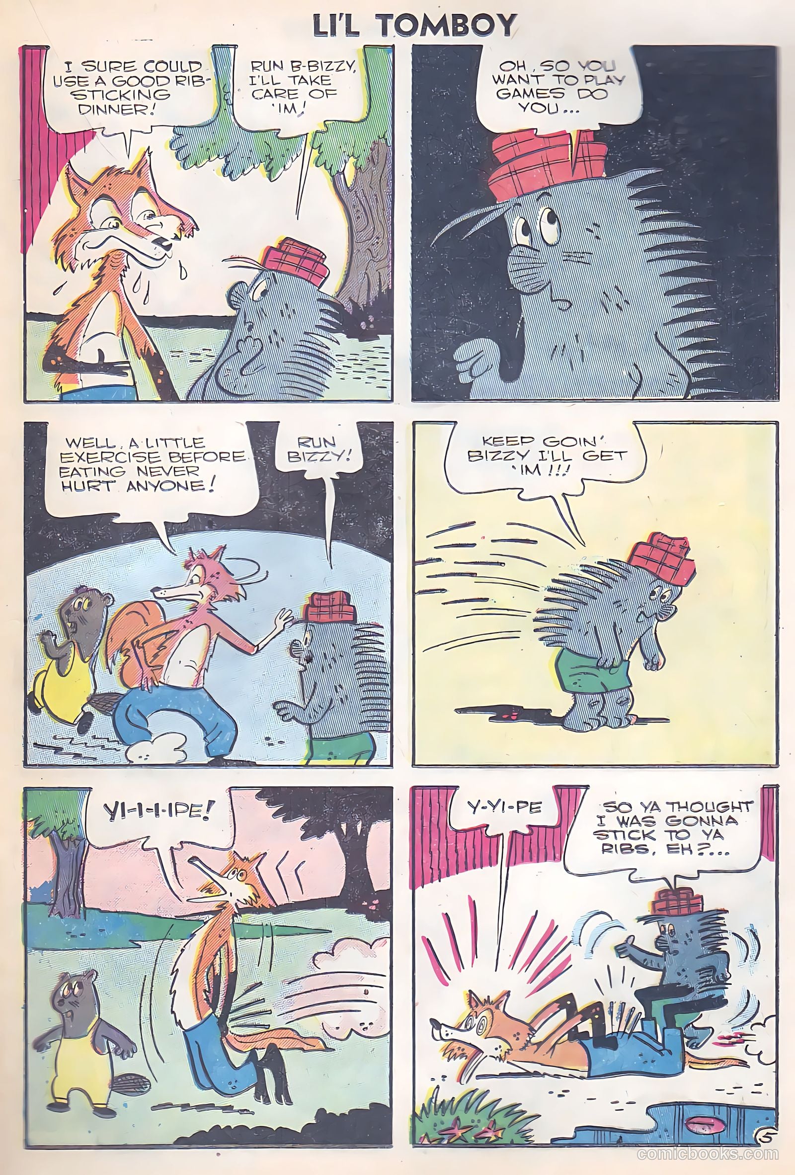 Li'l Tomboy #92 — page 21 of 36