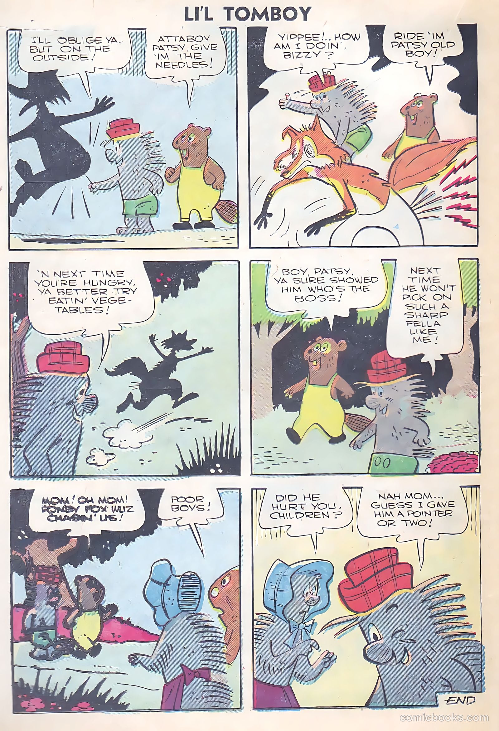 Li'l Tomboy #92 — page 22 of 36