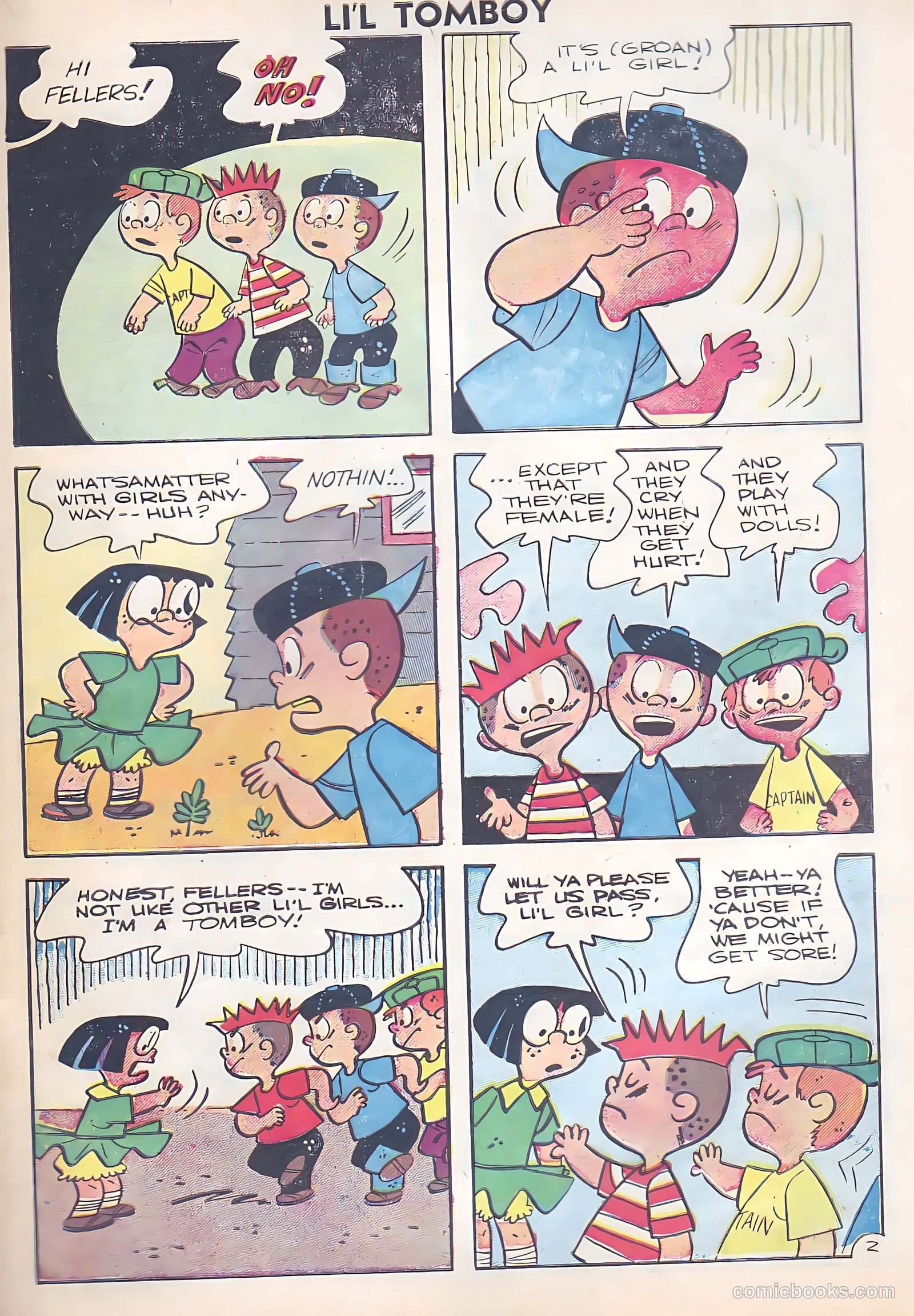 Li'l Tomboy #92 — page 27 of 36