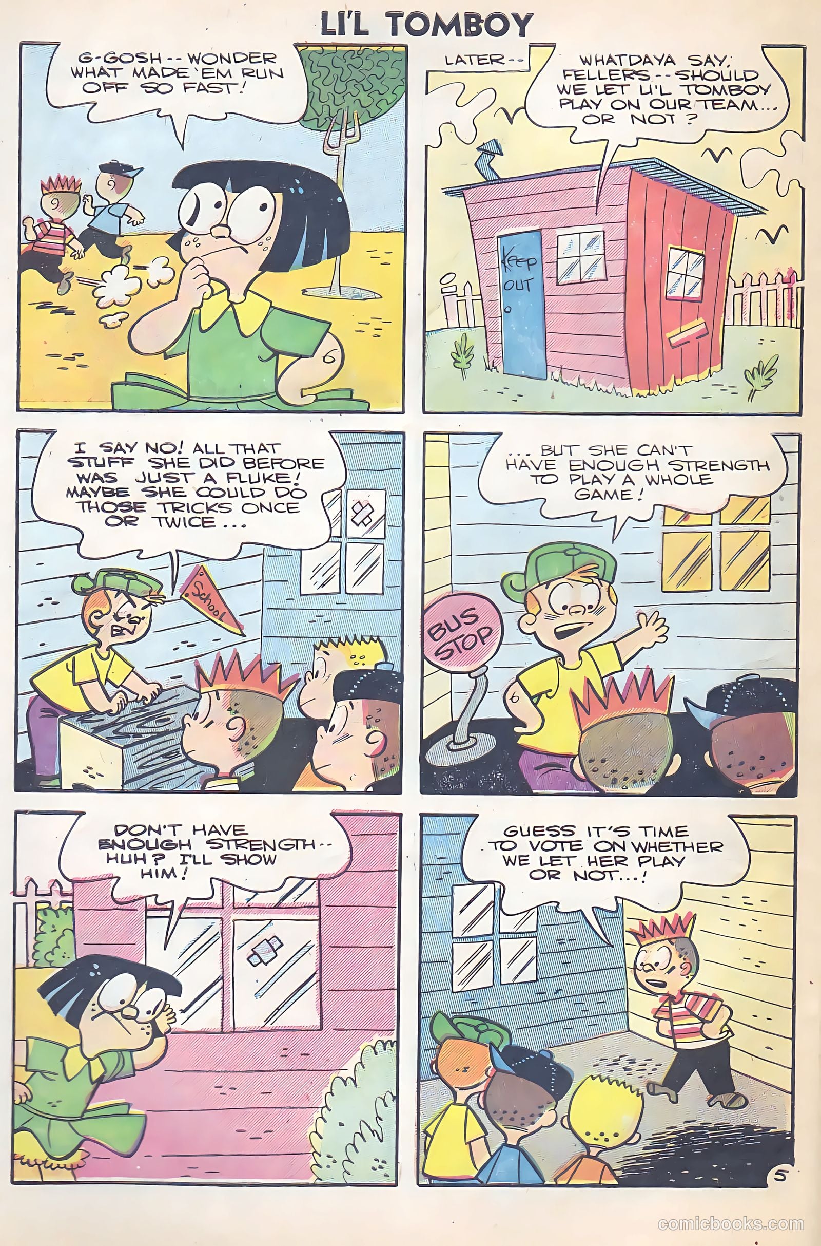 Li'l Tomboy #92 — page 30 of 36