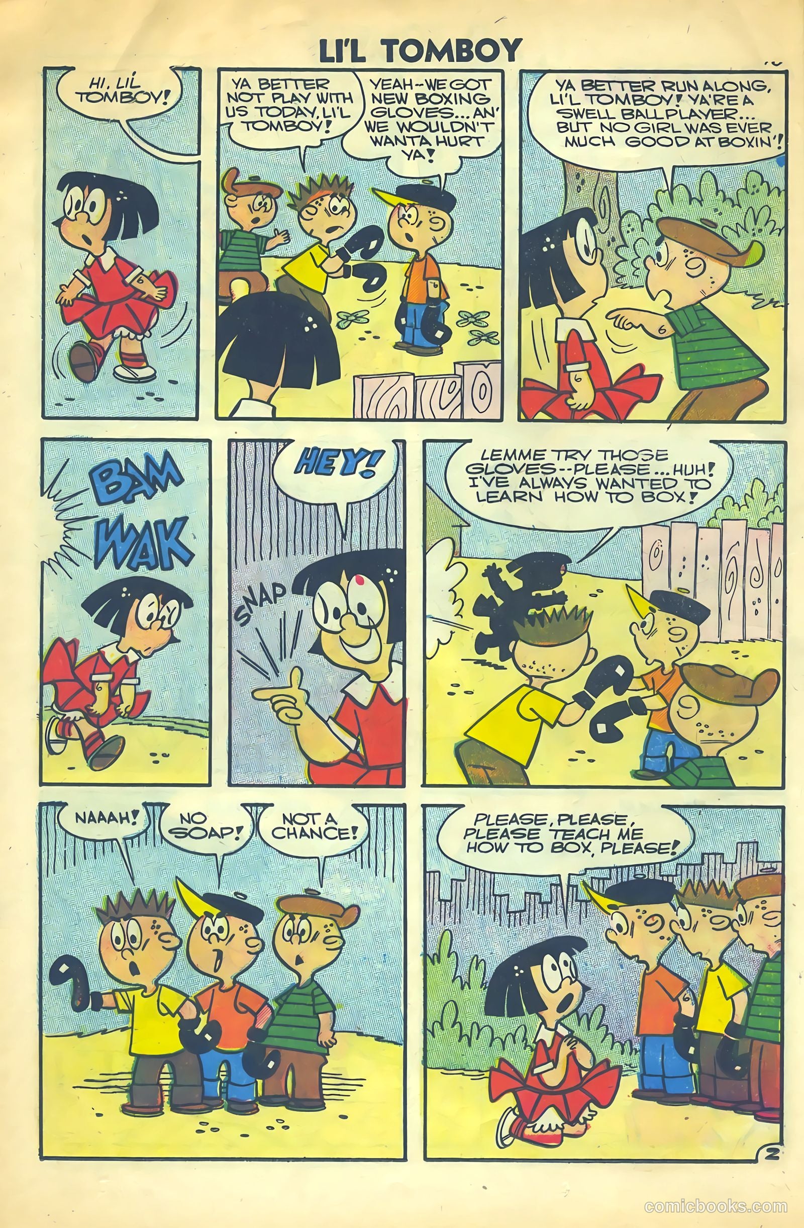 Li'l Tomboy #96 — page 12 of 36