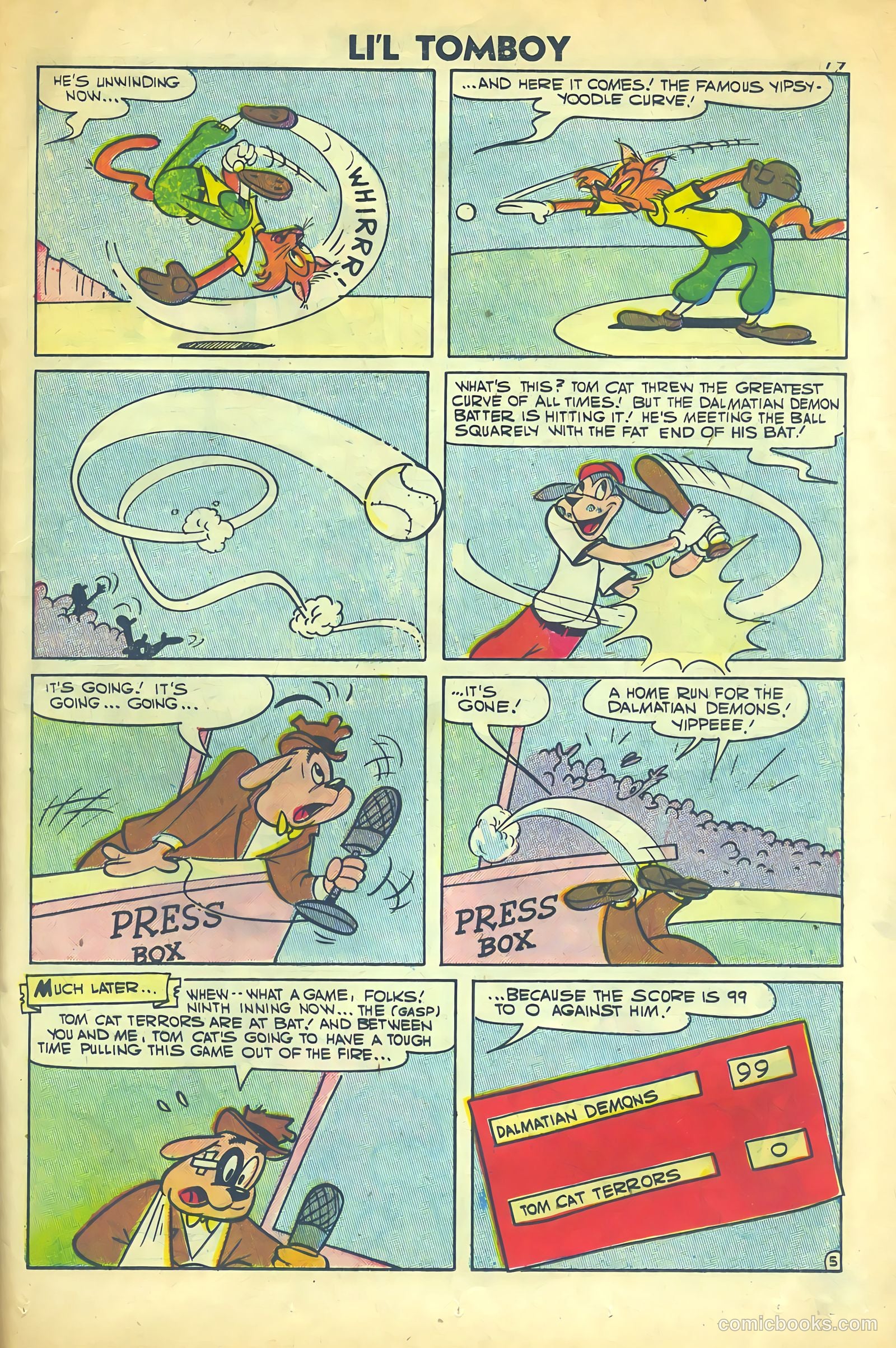 Li'l Tomboy #96 — page 21 of 36