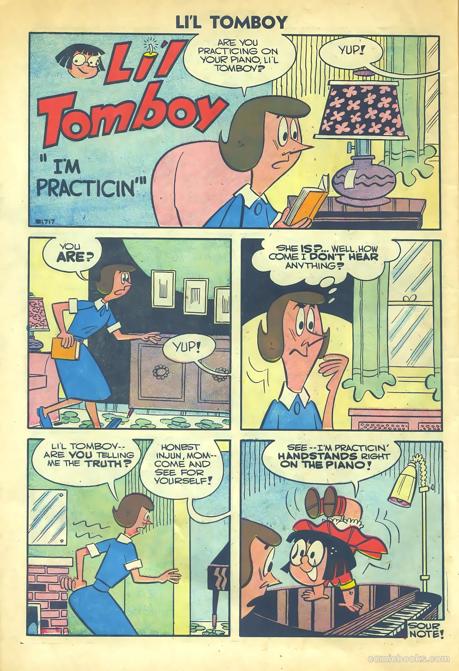 Li'l Tomboy #96 — page 30 of 36