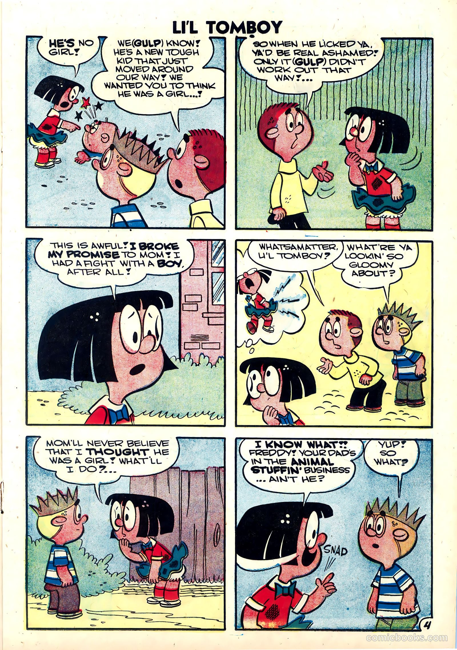 Li'l Tomboy #97 — page 17 of 36